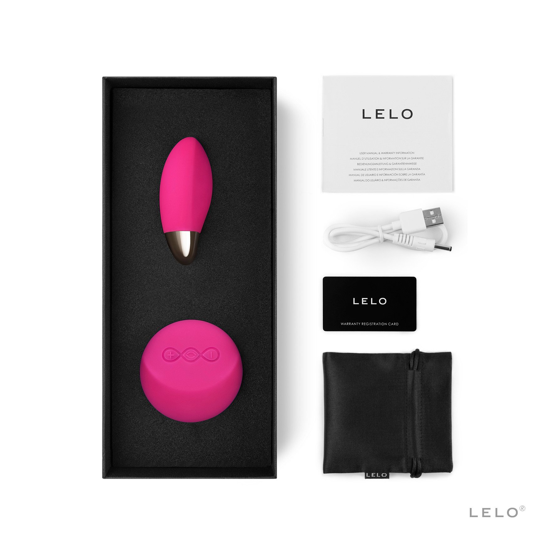 Vibromasseur sense motion pour femme LELO Rose
