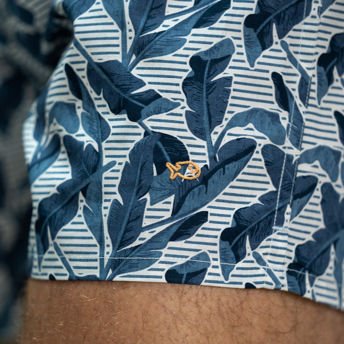 Organic cotton boxer shorts BILLYBELT Blue