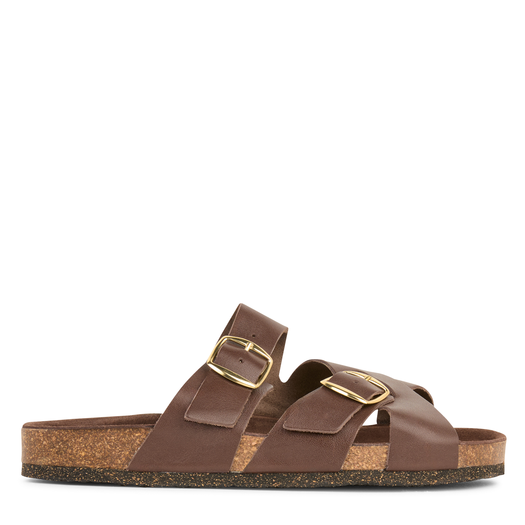 Multi-strap leather sandals BOSABO Brown