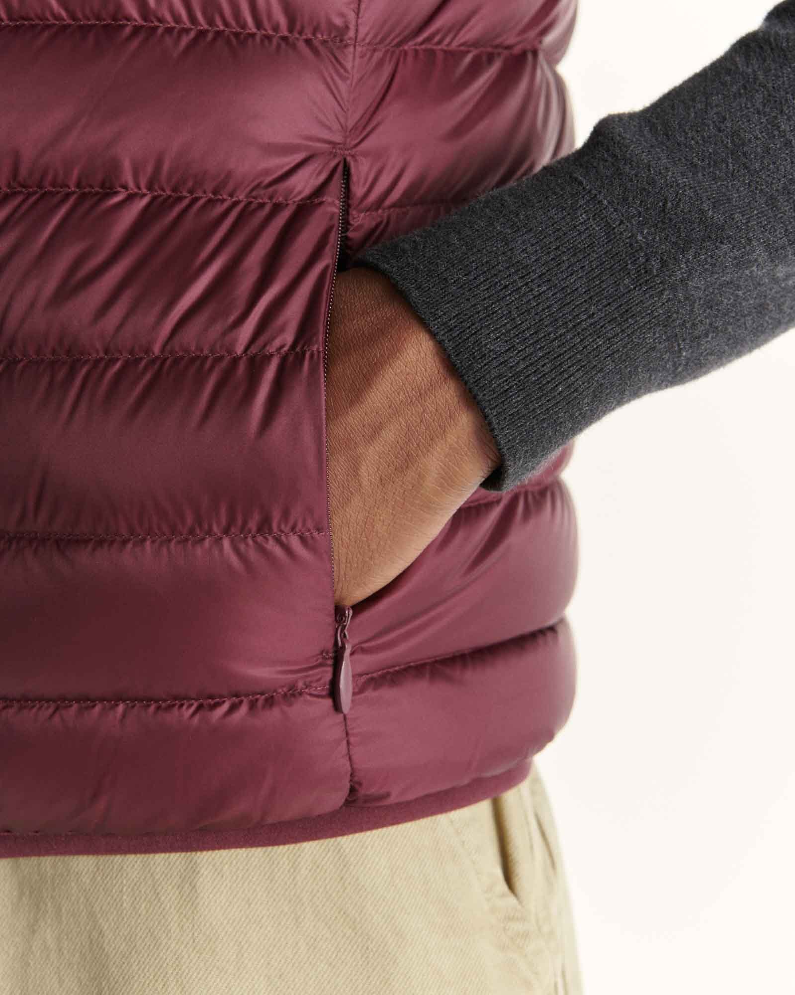 Sleeveless puffer jacket Tom JOTT Pink