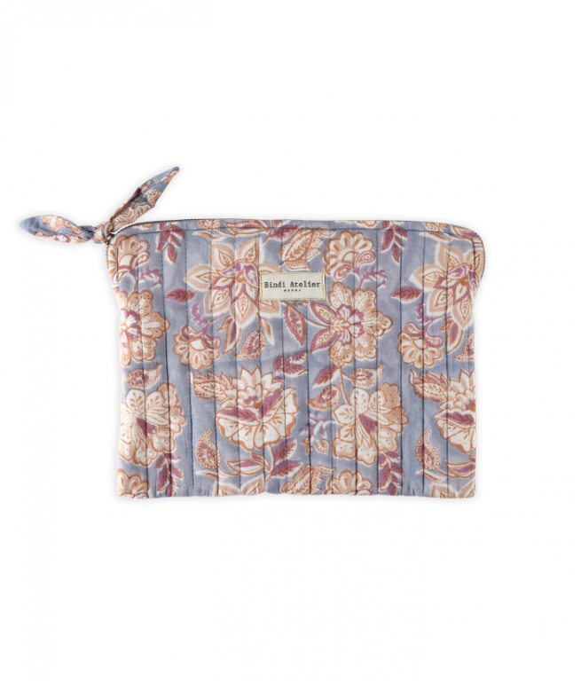 Flat clutch bag BINDI ATELIER Blue
