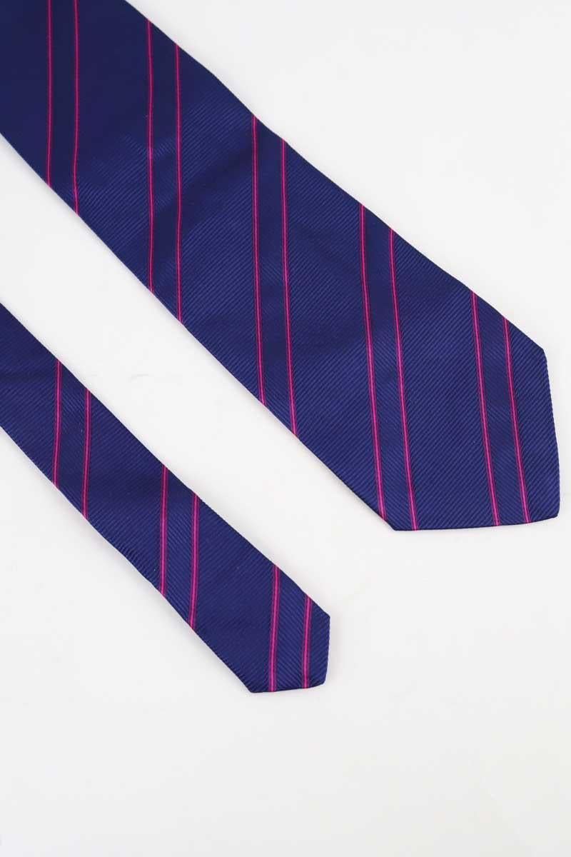 Navelli silk tie PAUL SMITH - Seconde main Blue