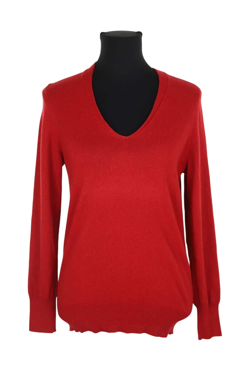 Cotton pullover ISABEL MARANT ÉTOILE - SECONDE MAIN Red
