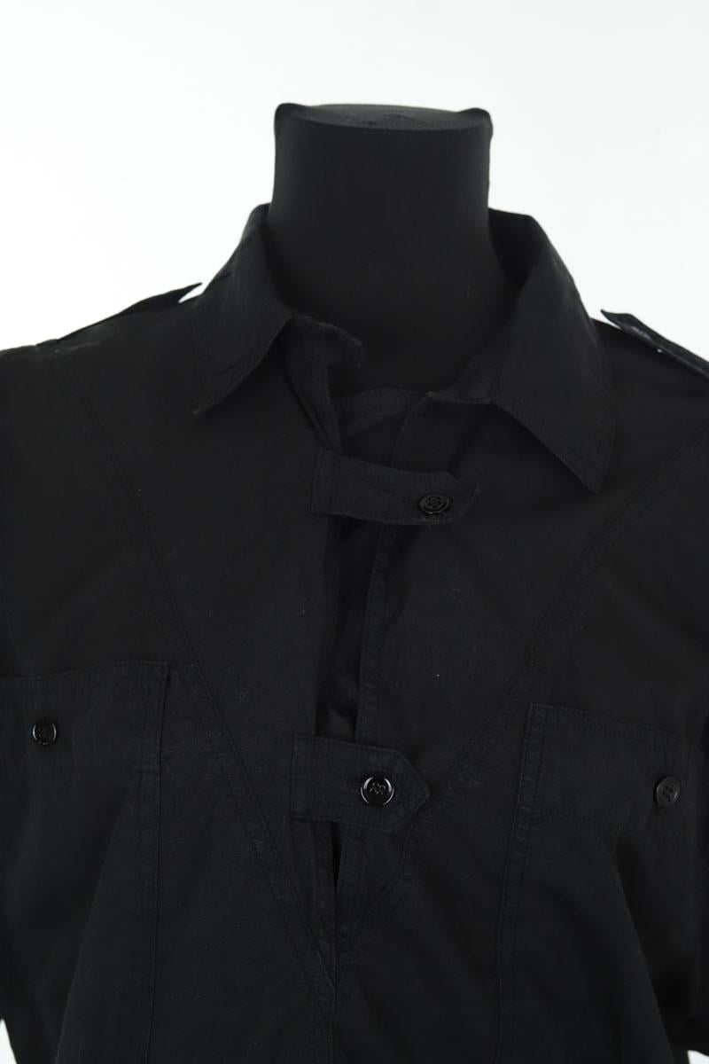 Cotton blouse ISABEL MARANT ÉTOILE - SECONDE MAIN Black