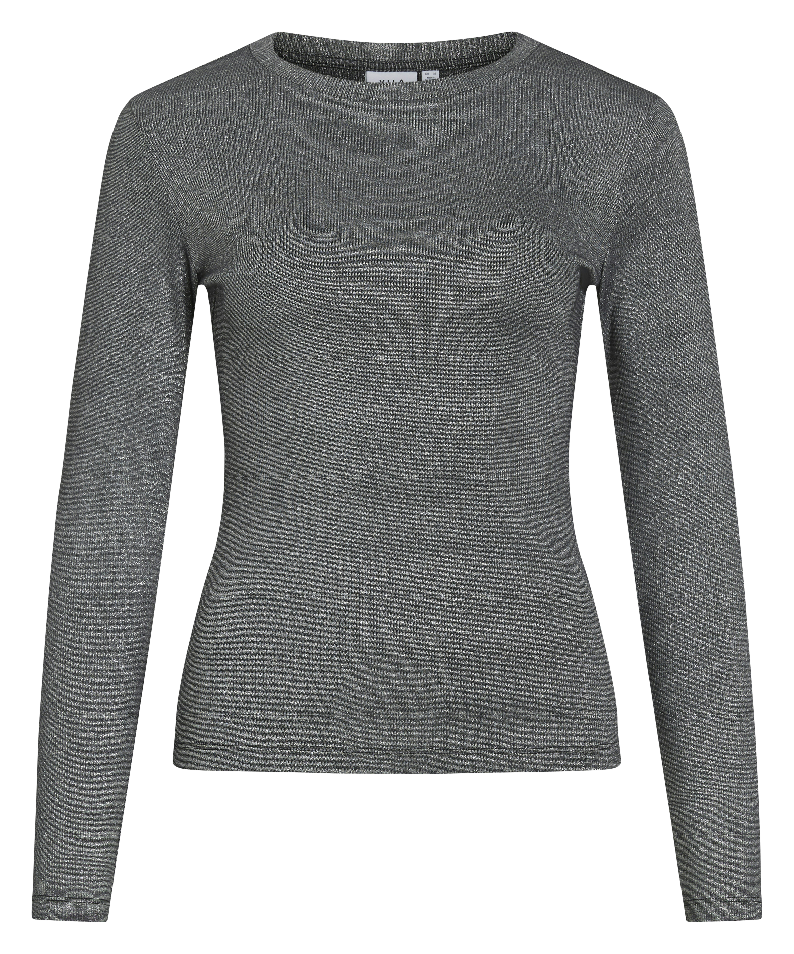 Tee-shirt col rond VILA Noir