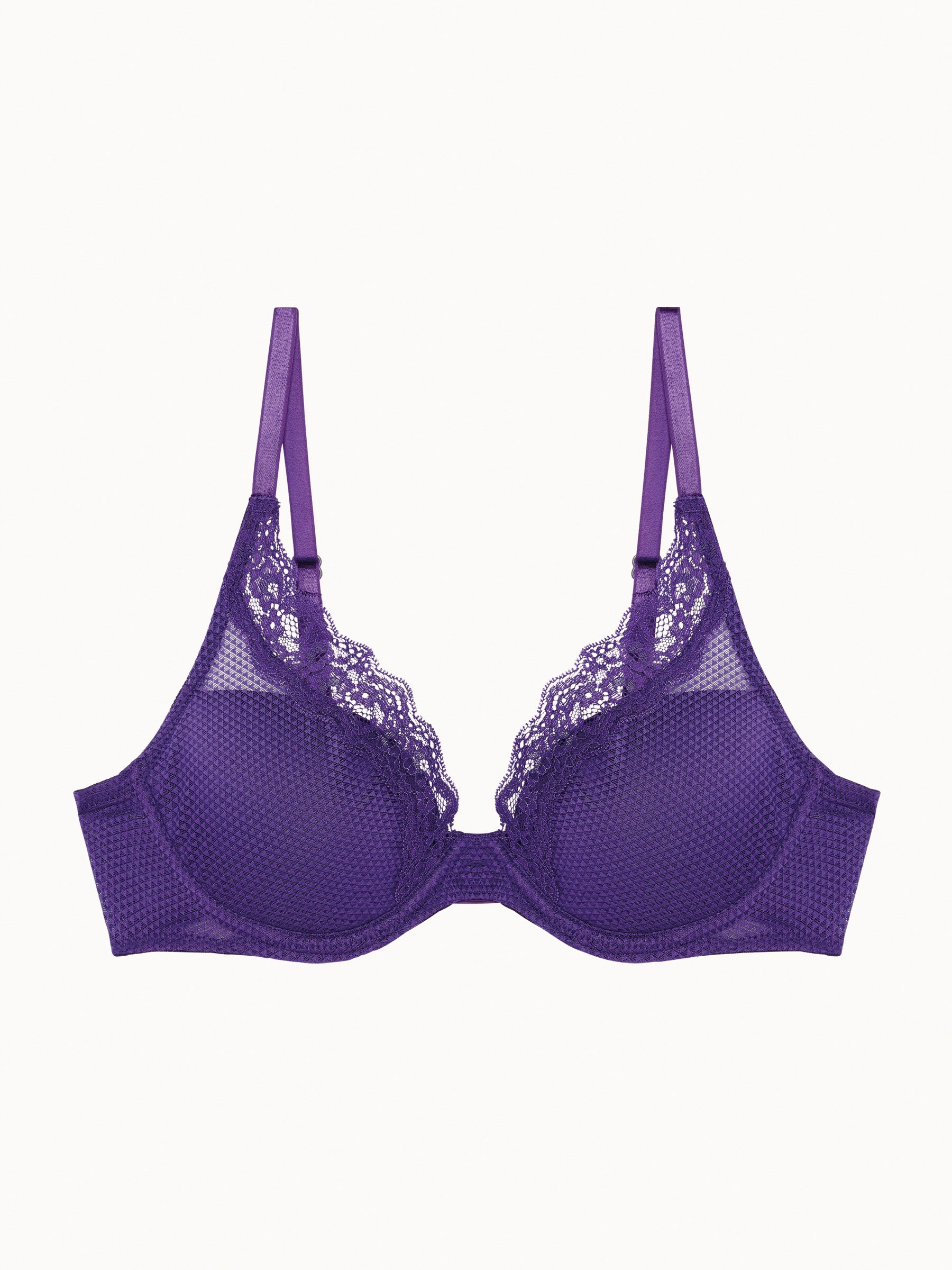 Plunge bra PASSIONATA Purple