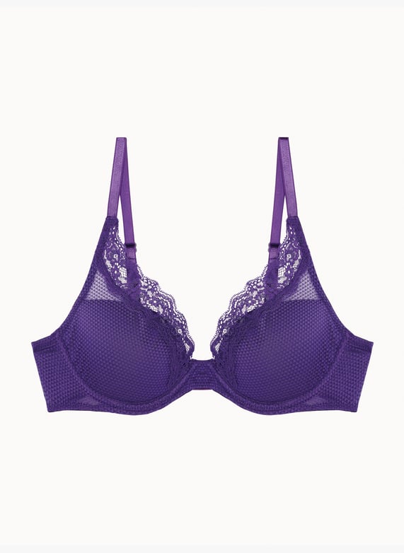 Plunge bra | Purple by PASSIONATA Plunge bra Purple