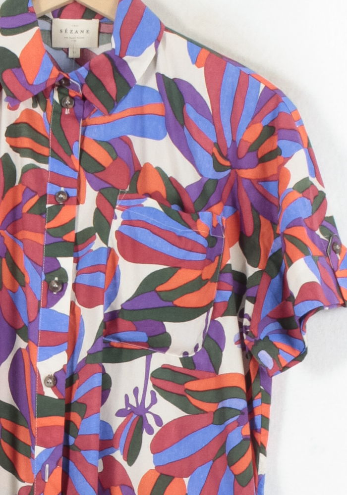 Long dress SEZANE - Seconde main Multicolored