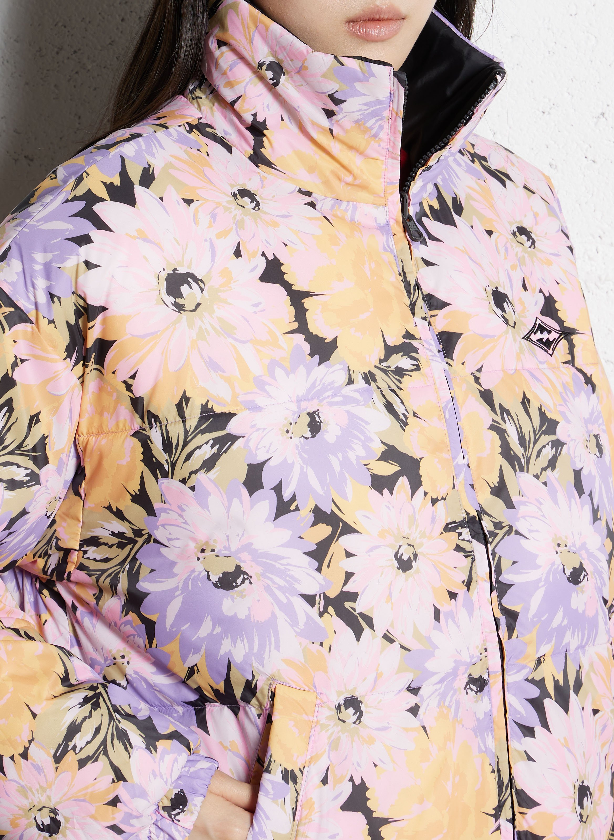 Doudoune courte réversible imprimée  BILLABONG Multicolore