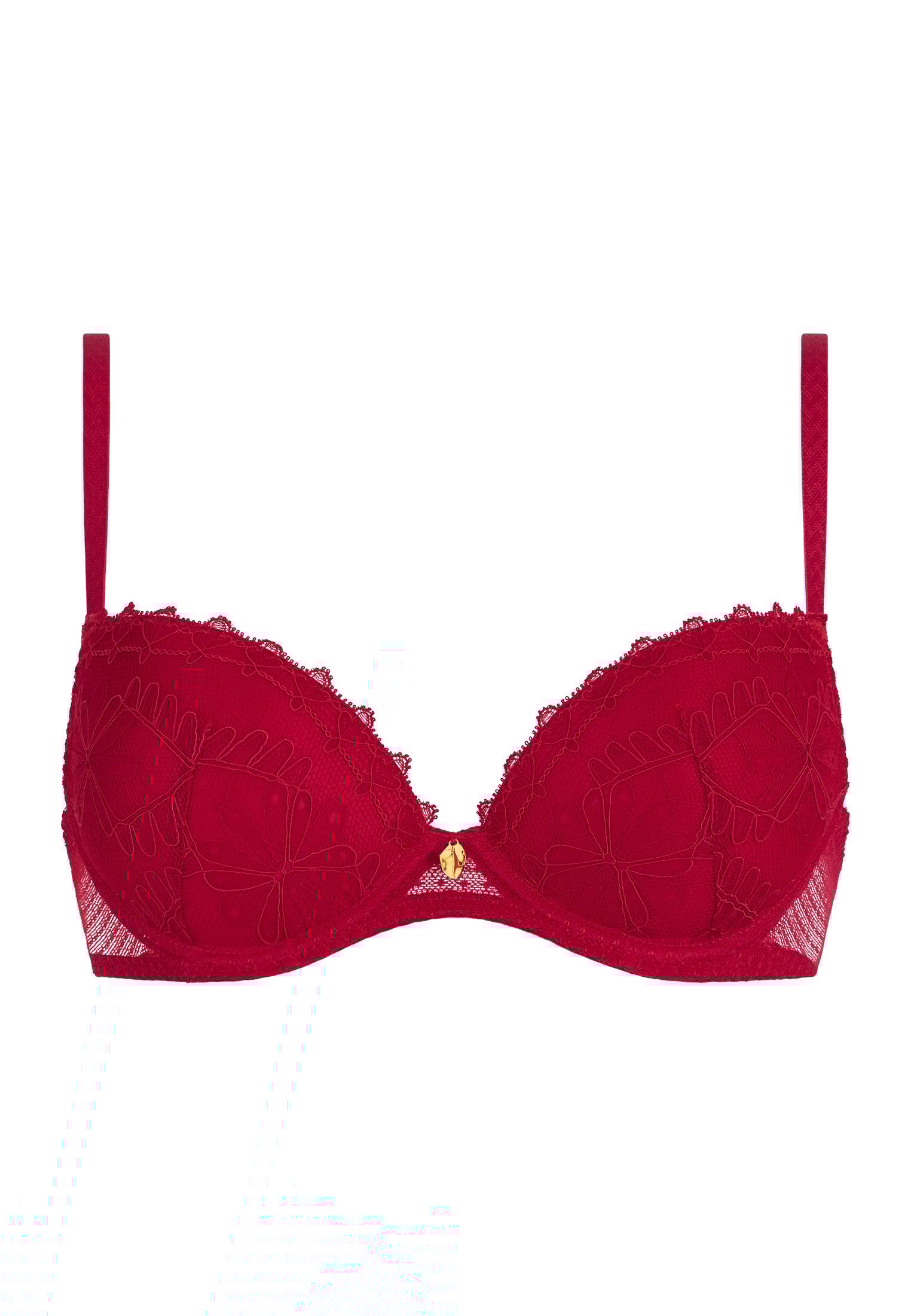Push-up bra with molded cups AUBADE Red