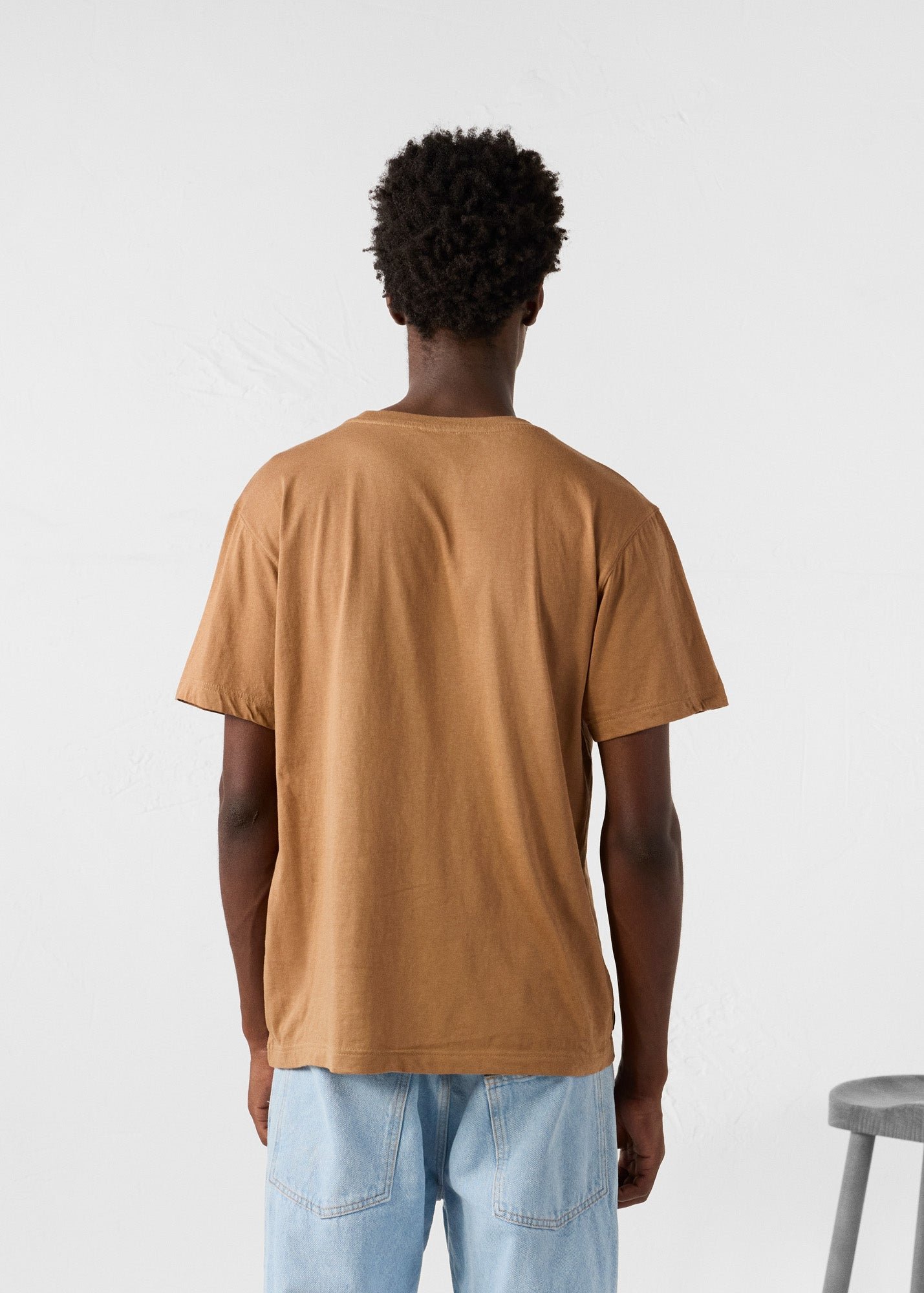 Round neck petro T-shirt JOTT Brown