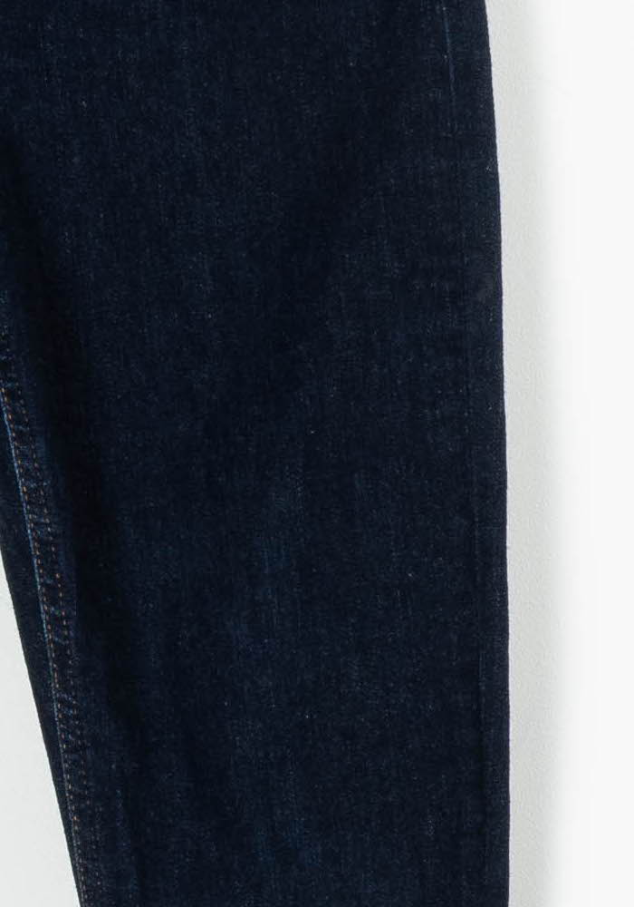 Cropped slim jeans with studs ACNE STUDIOS - Seconde Main Blue