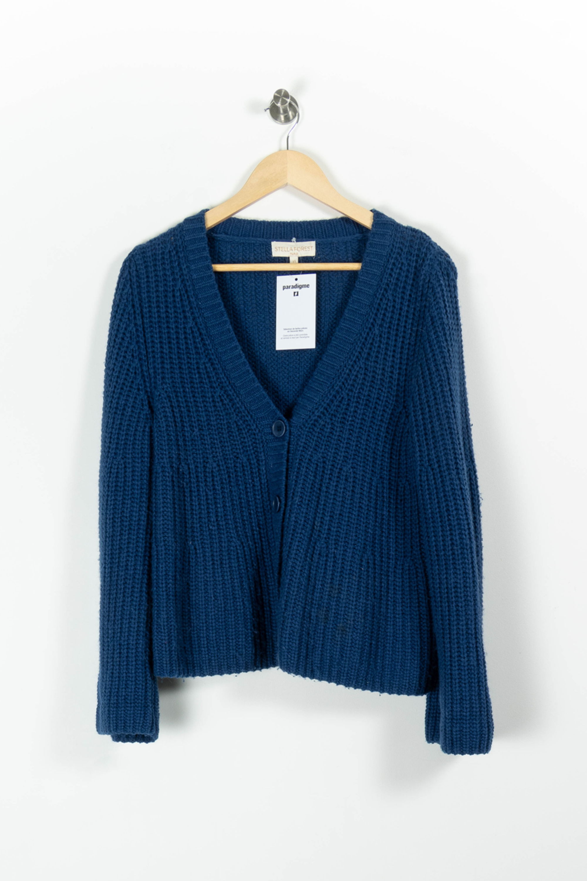 Cardigan STELLA FOREST - SECONDE MAIN Blue