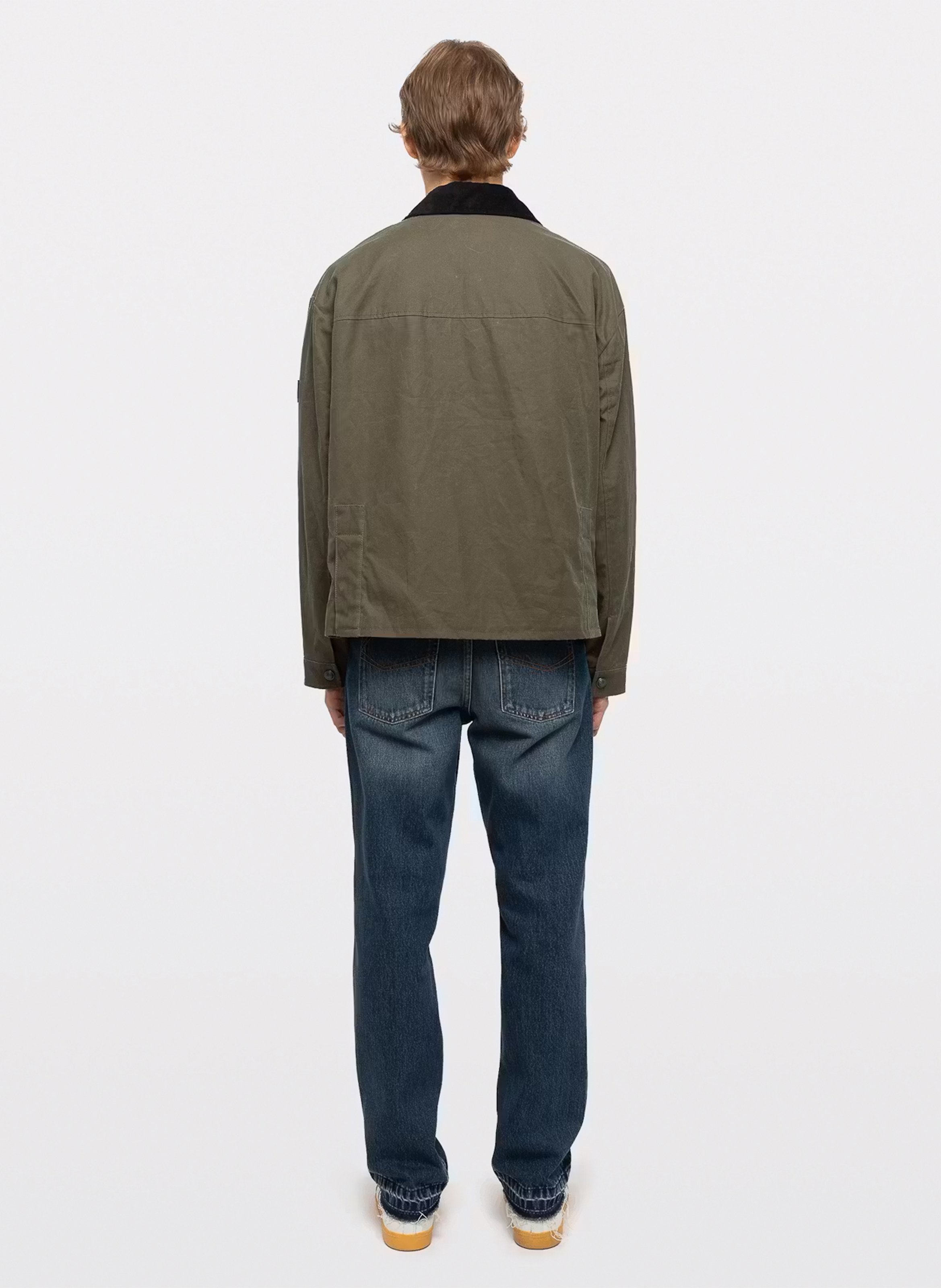 Blouson oversize col classique en coton ZADIG&VOLTAIRE Beige