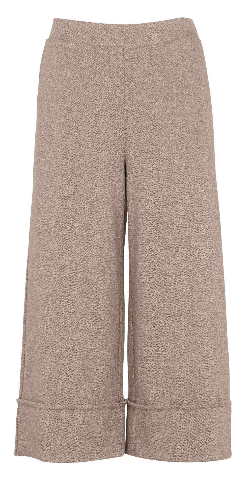 Weites 7/8-Hose mit Gürtel HUMILITY Beige