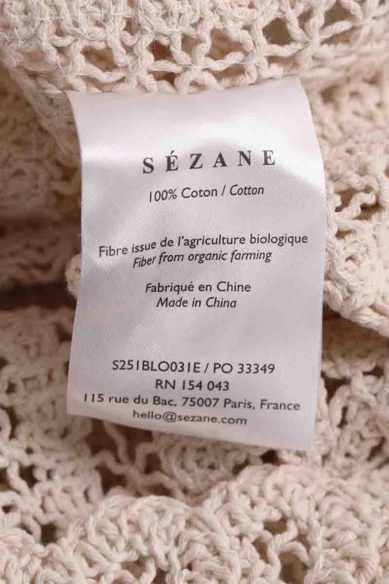 Blouse SEZANE - Seconde main Beige