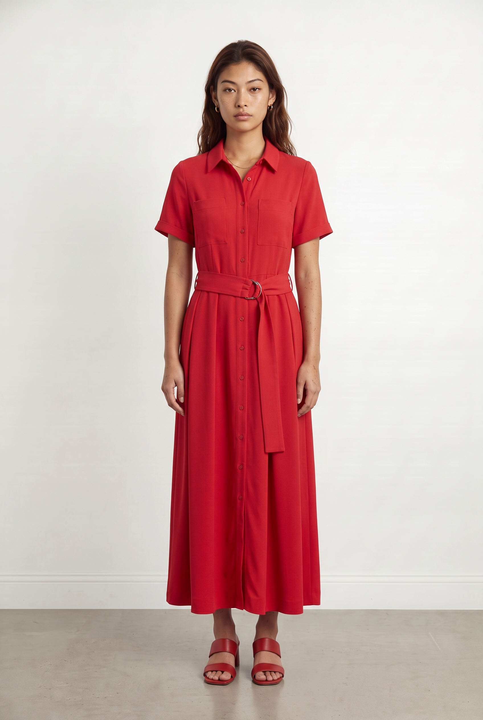 Long dress TARA JARMON - Seconde Main Pink