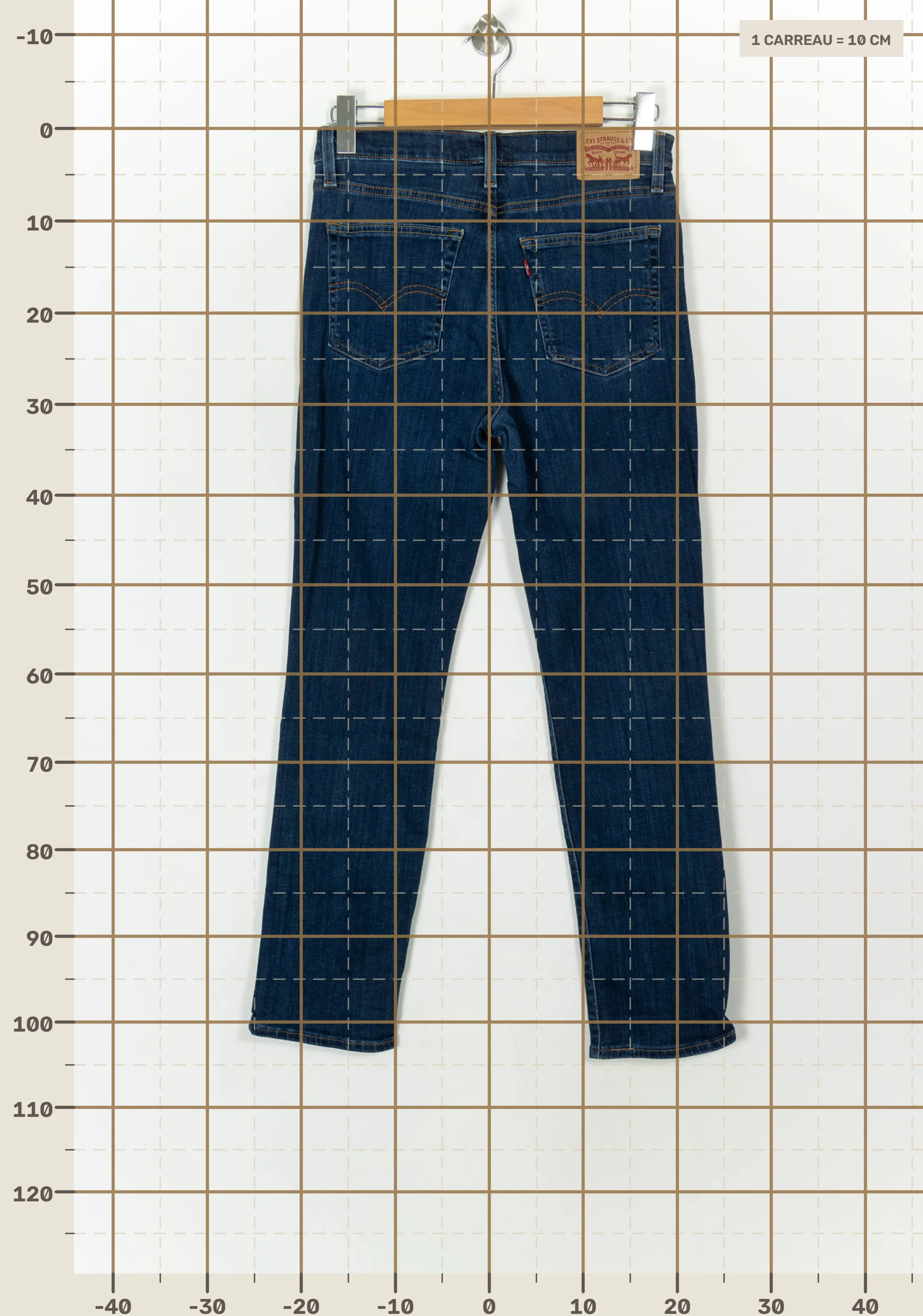 Jeans LEVI'S - Seconde main Blue