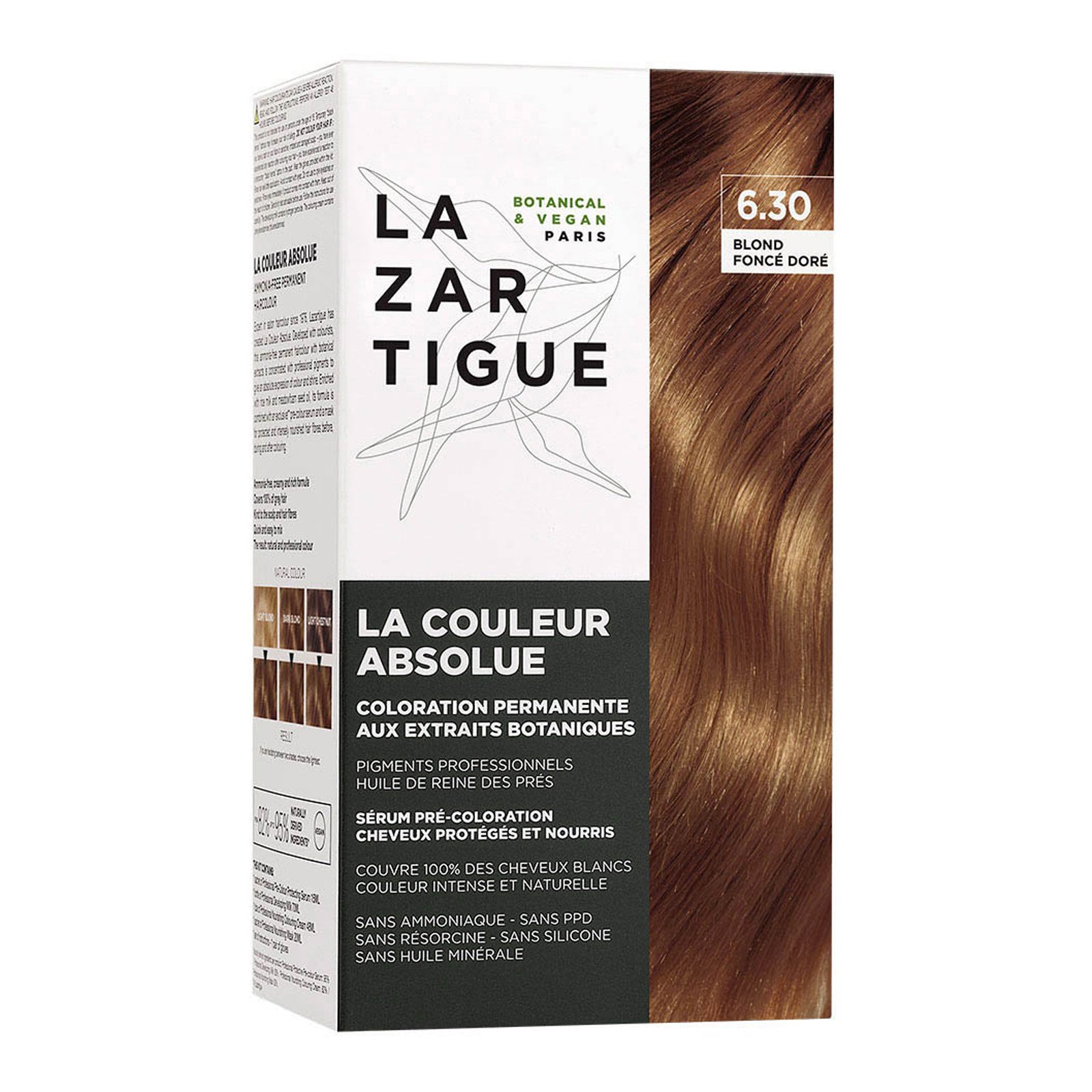 COULEUR ABSOLUE LAZARTIGUE 6.30 blond foncÉ dorÉ