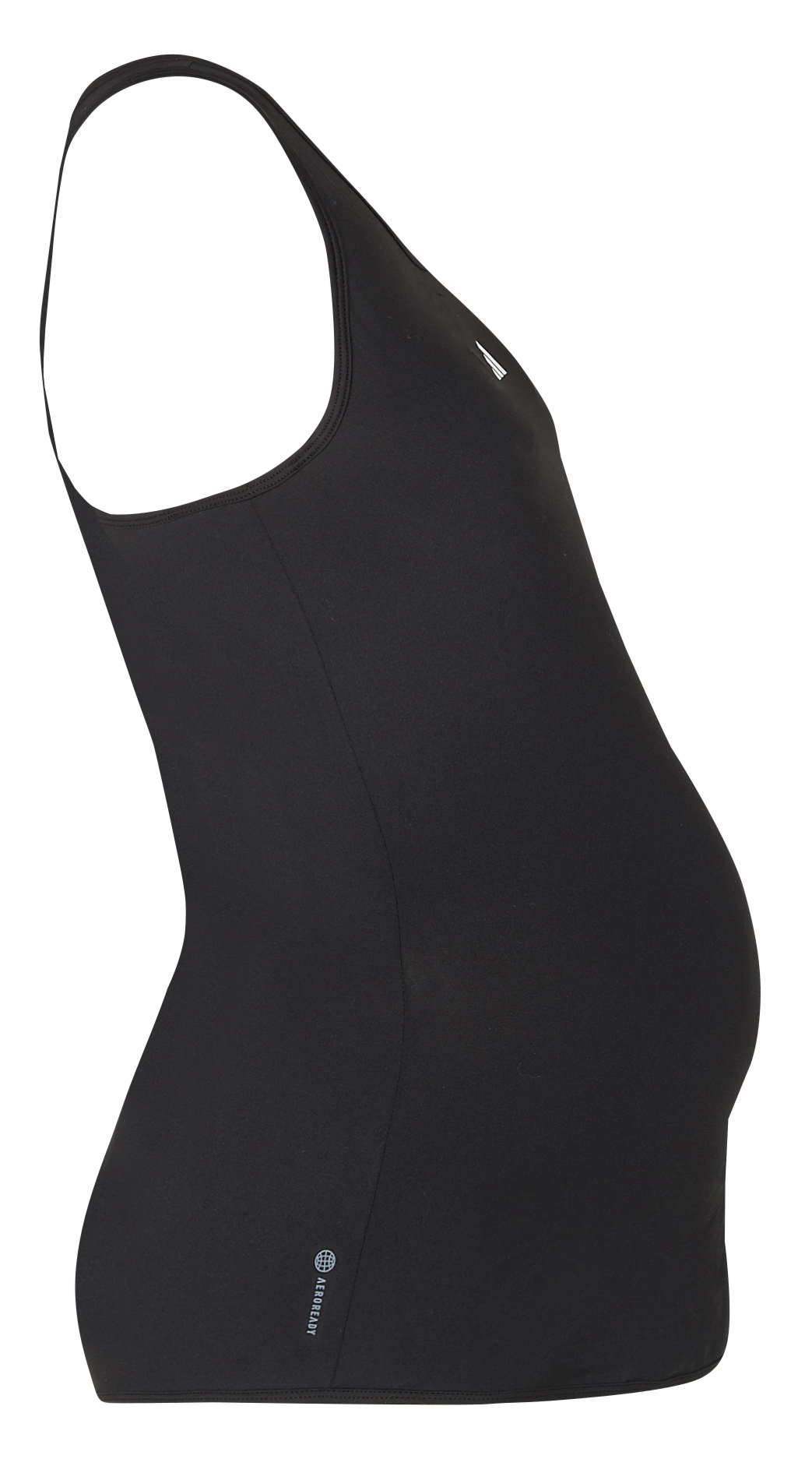 Figurbetontes Sport-Tanktop Schwarz