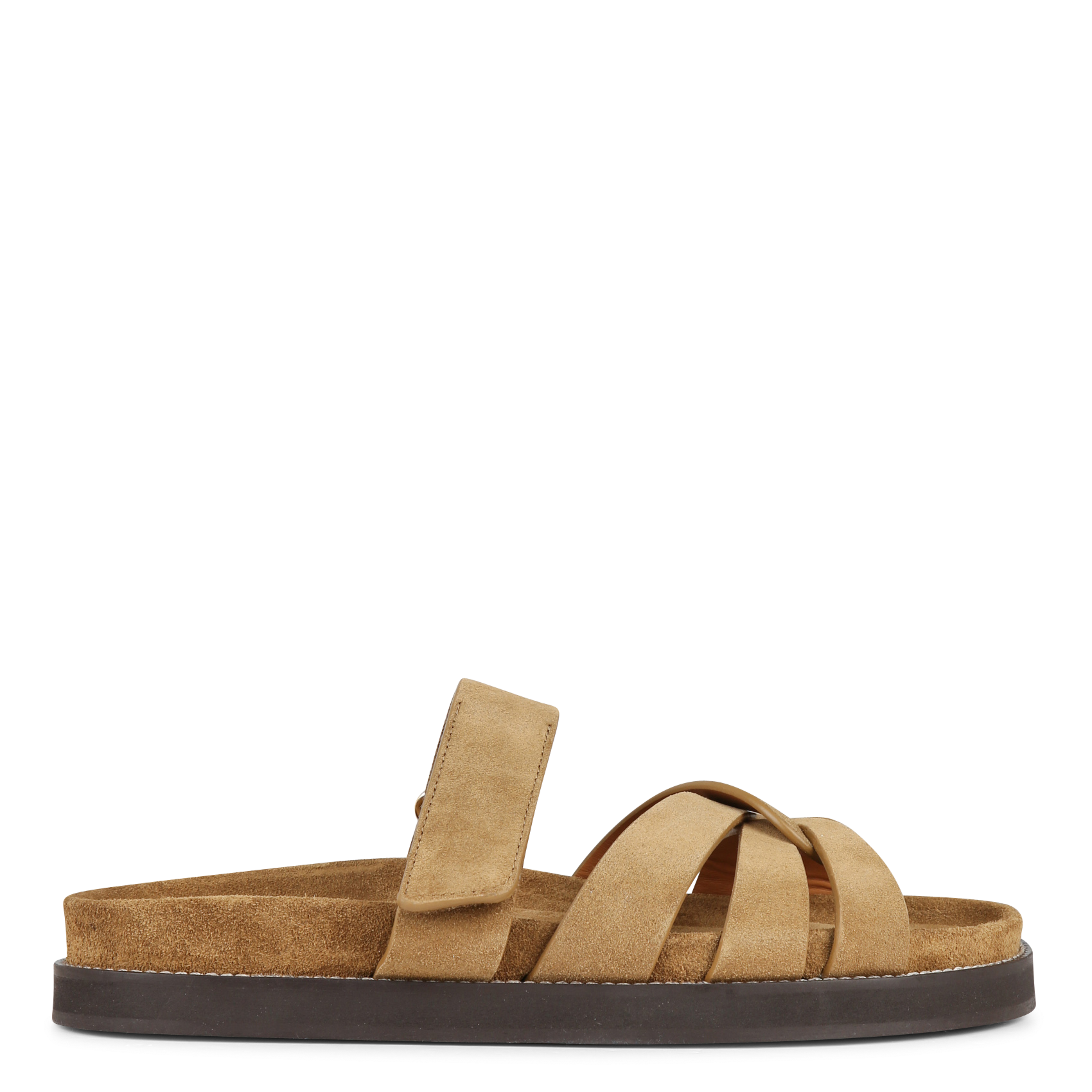 Hoge sandalen met vierkante hak BOBBIES Kaki