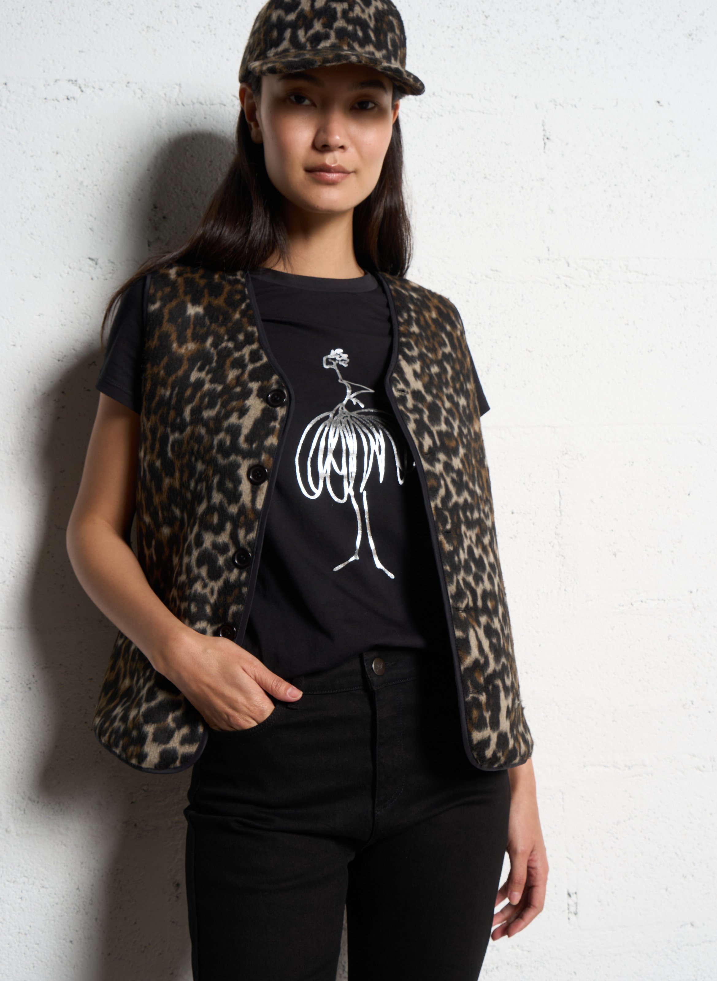 Reversible straight jacket ONE STEP Black