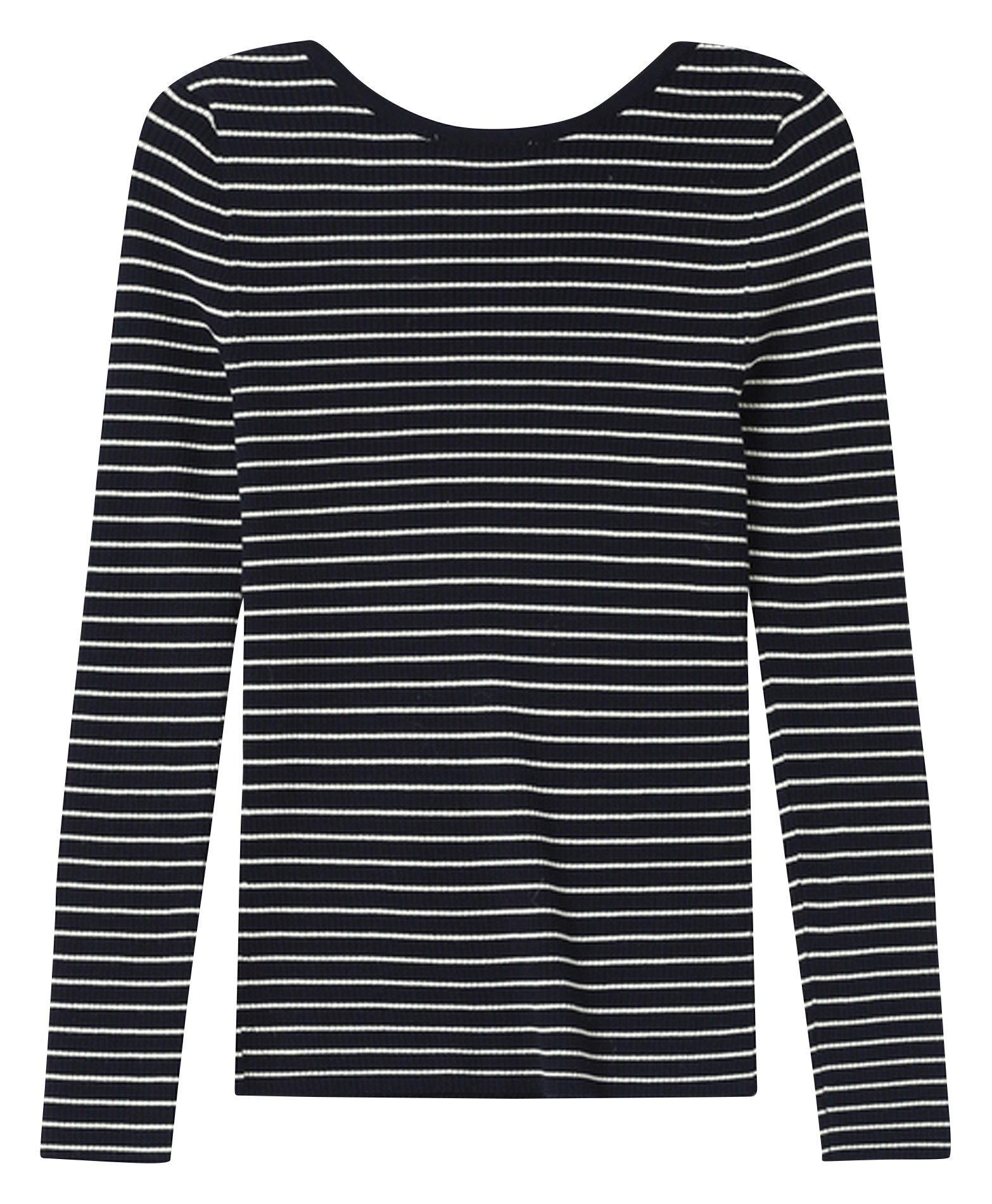 Rib-knit straight sweater GRACE ET MILA Blue