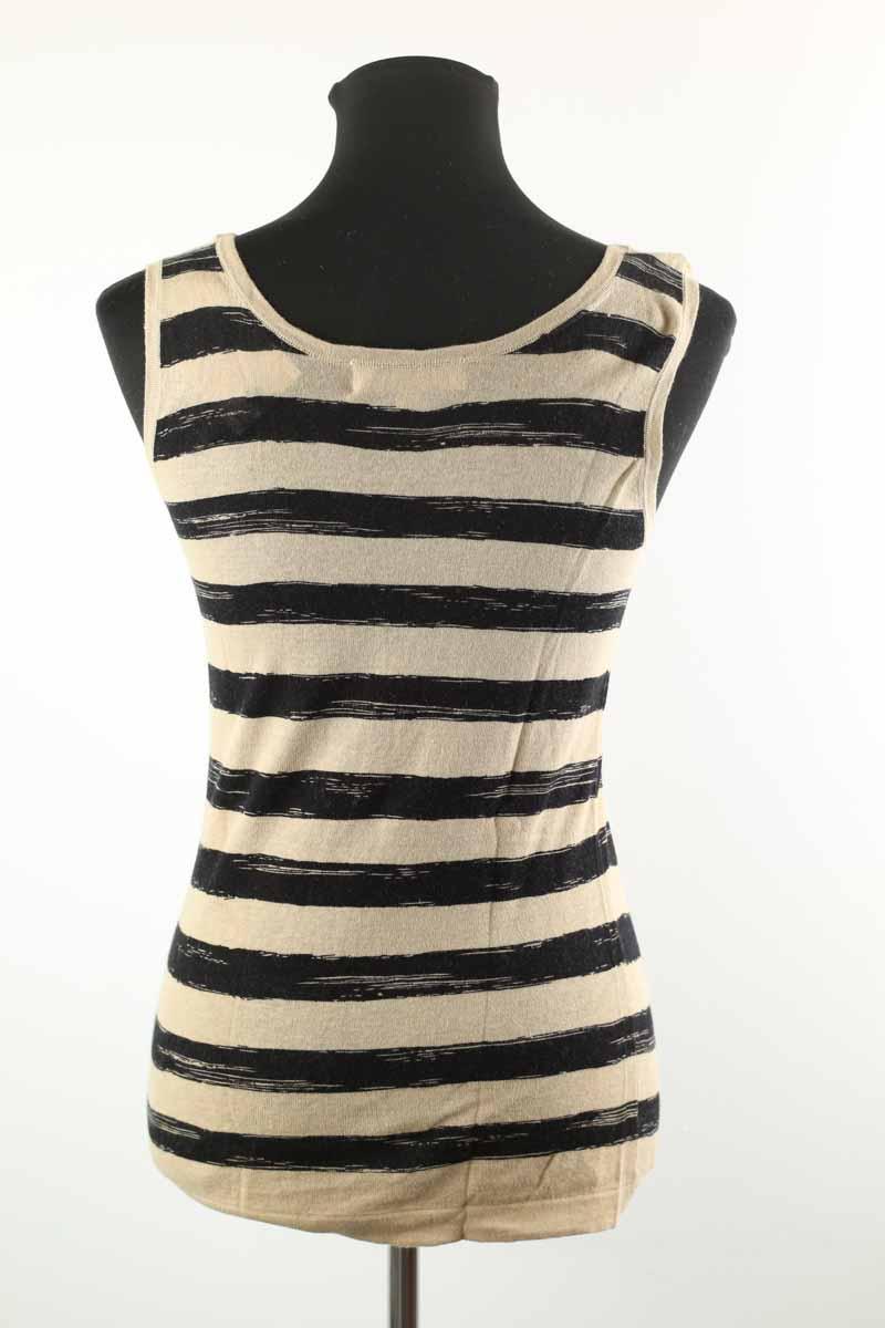 Sleeveless cotton top MICHAEL KORS - Seconde main Beige