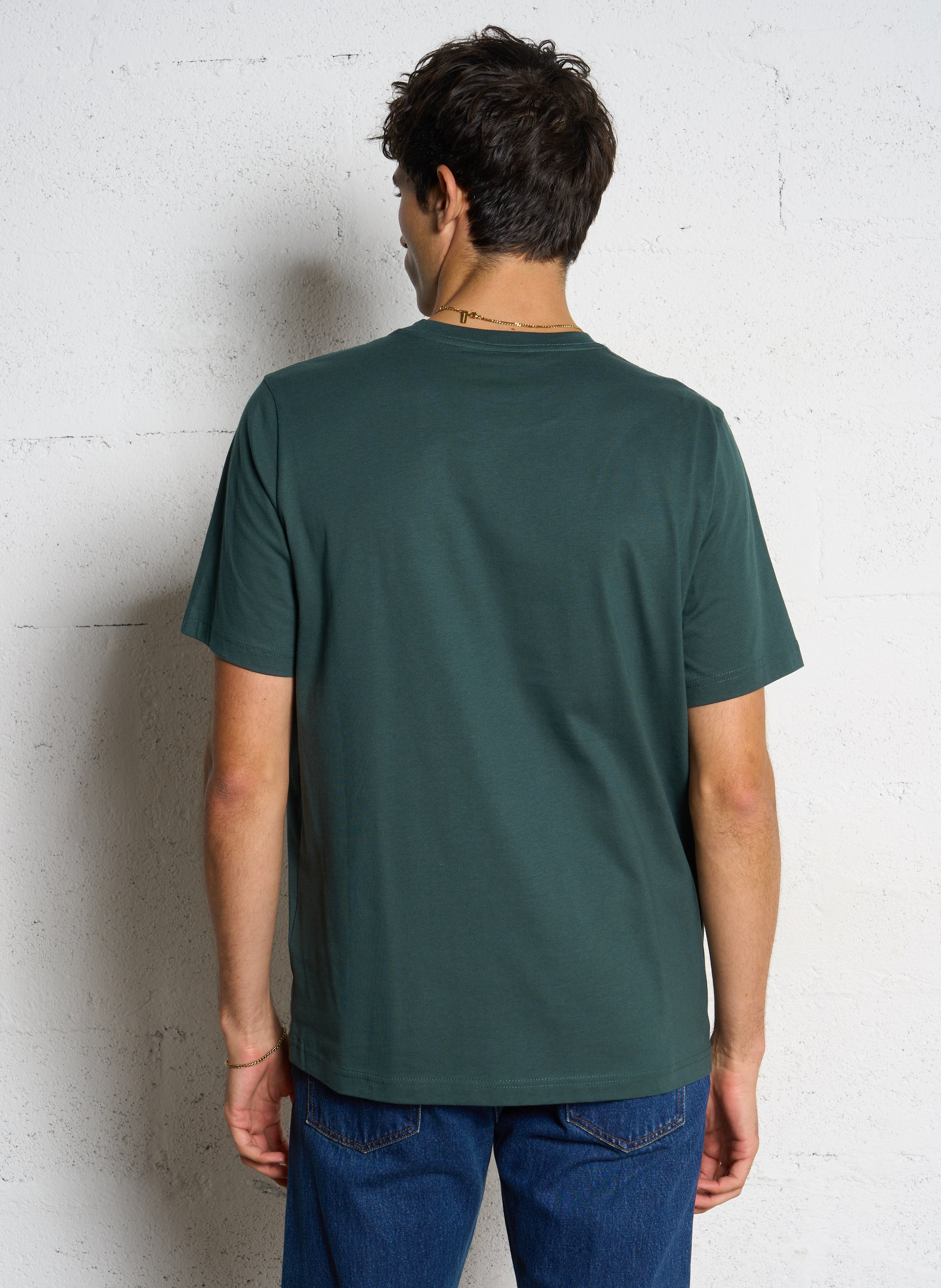 Round-neck organic cotton T-shirt PAUL SMITH Green