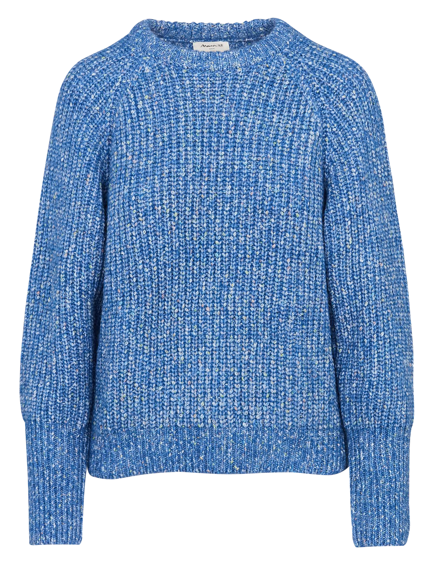 Pull col rond  MAISON 123 Bleu