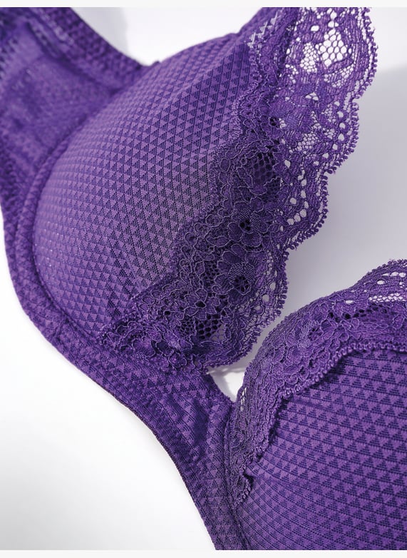 Plunge bra | Purple by PASSIONATA Plunge bra Purple