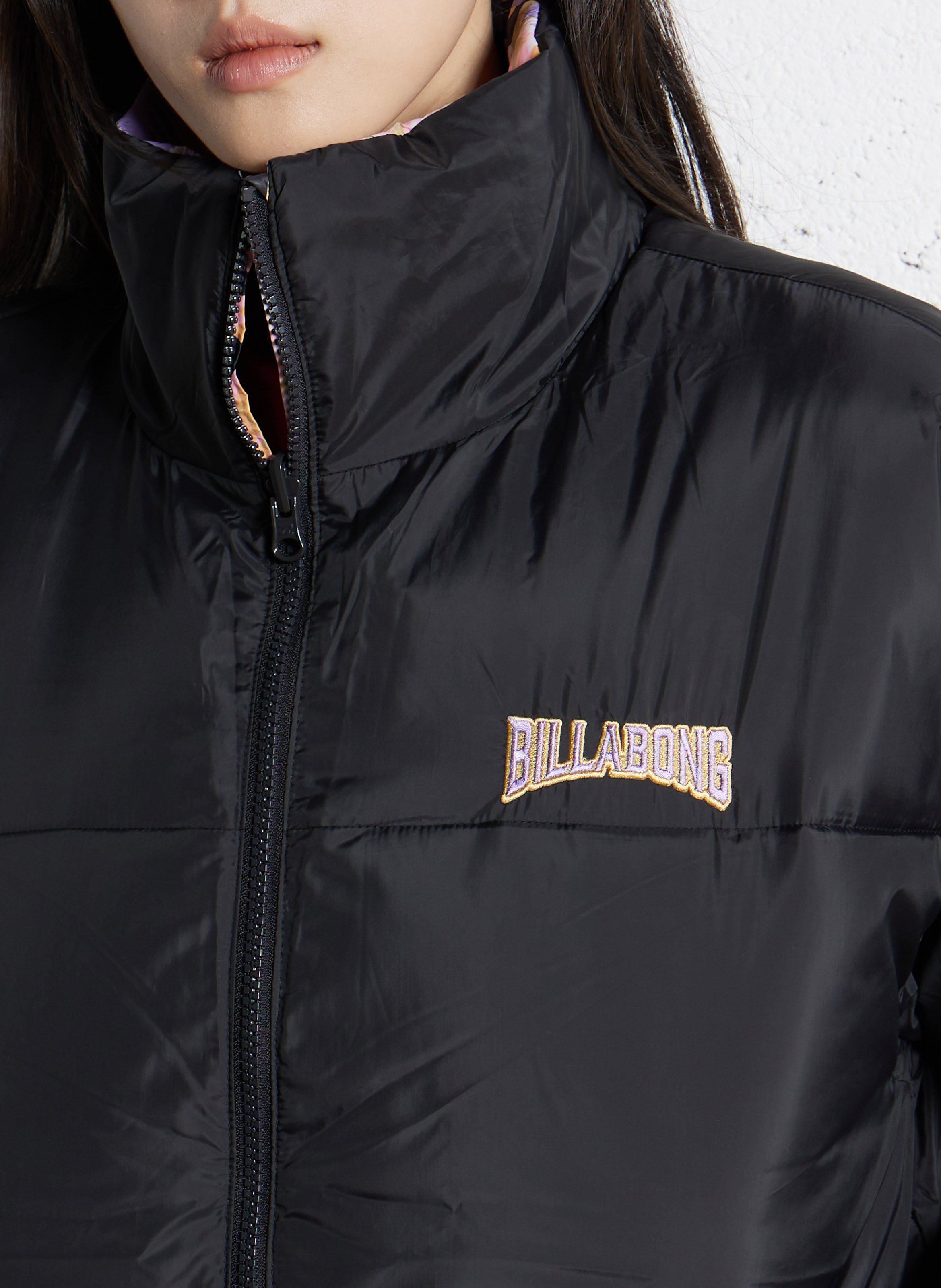 Doudoune courte réversible imprimée  BILLABONG Multicolore