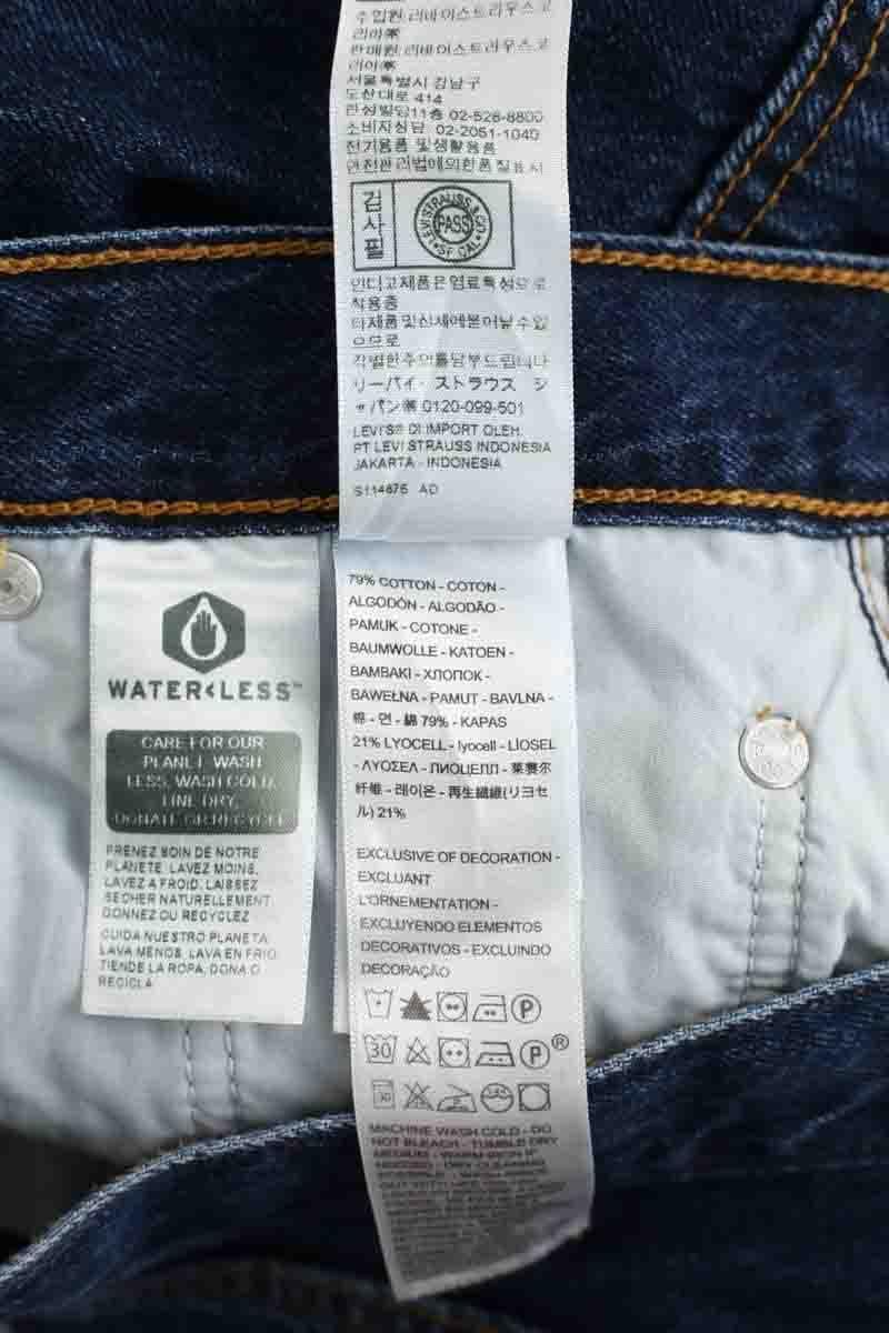 - Straight-leg jeans
- 5 pockets
- Straight cut
- Faded effect LEVI'S - Seconde main Blue