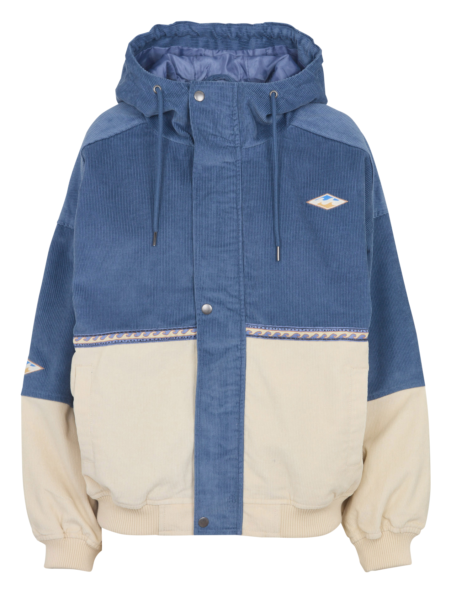 <p>Oversized cotton turtleneck blouse</p> BILLABONG Multicolored