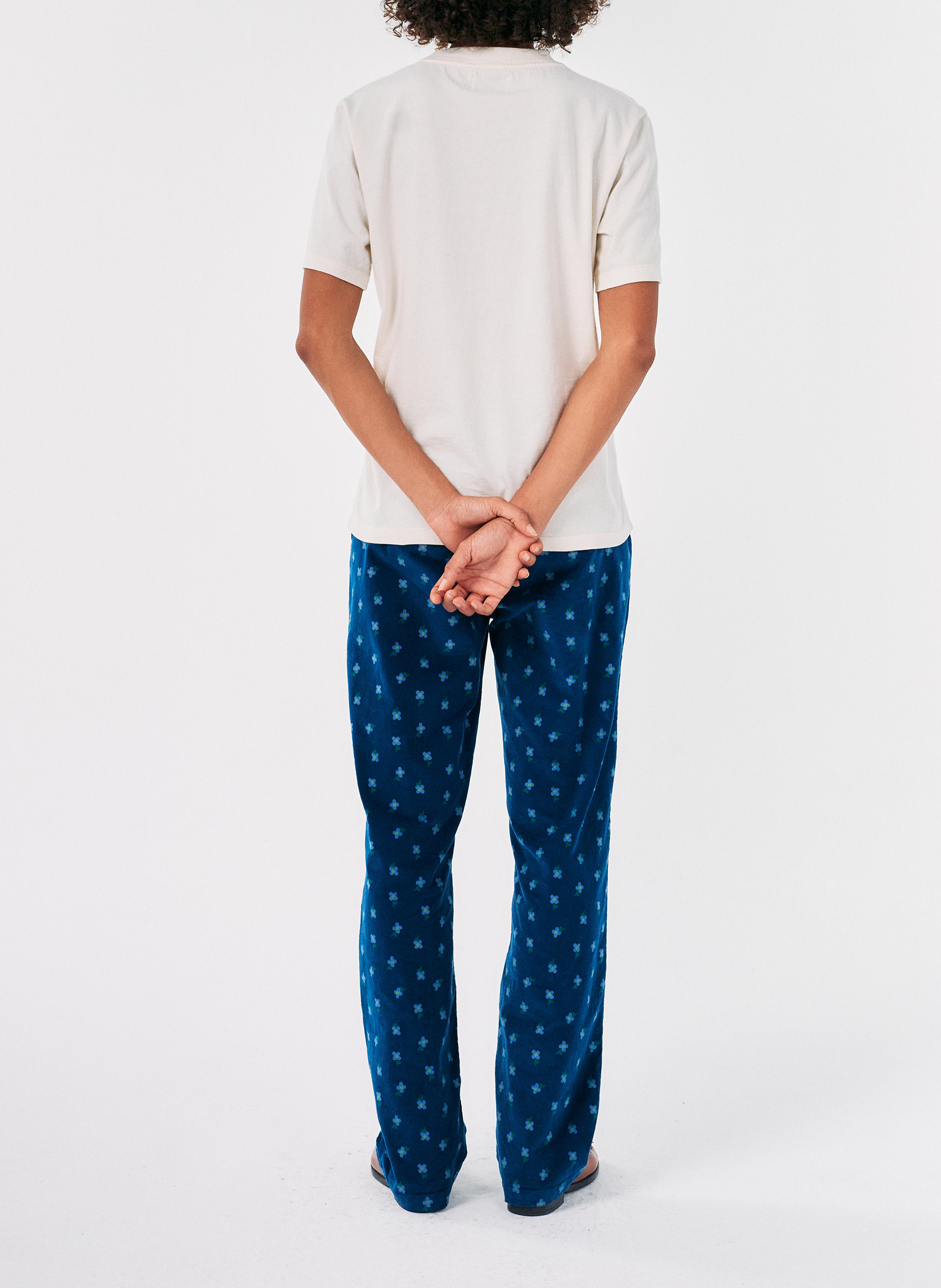 Rechte broek | katoenblend BOBO CHOSES Blauw