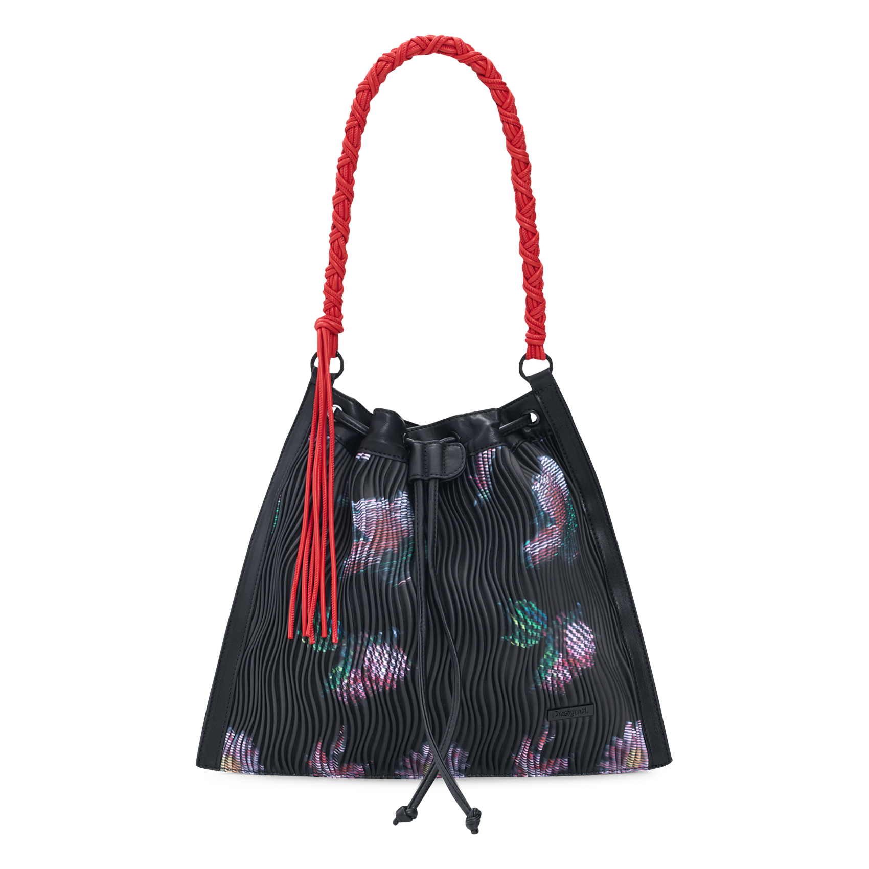 Backpack in textured printed fabric DESIGUAL Black