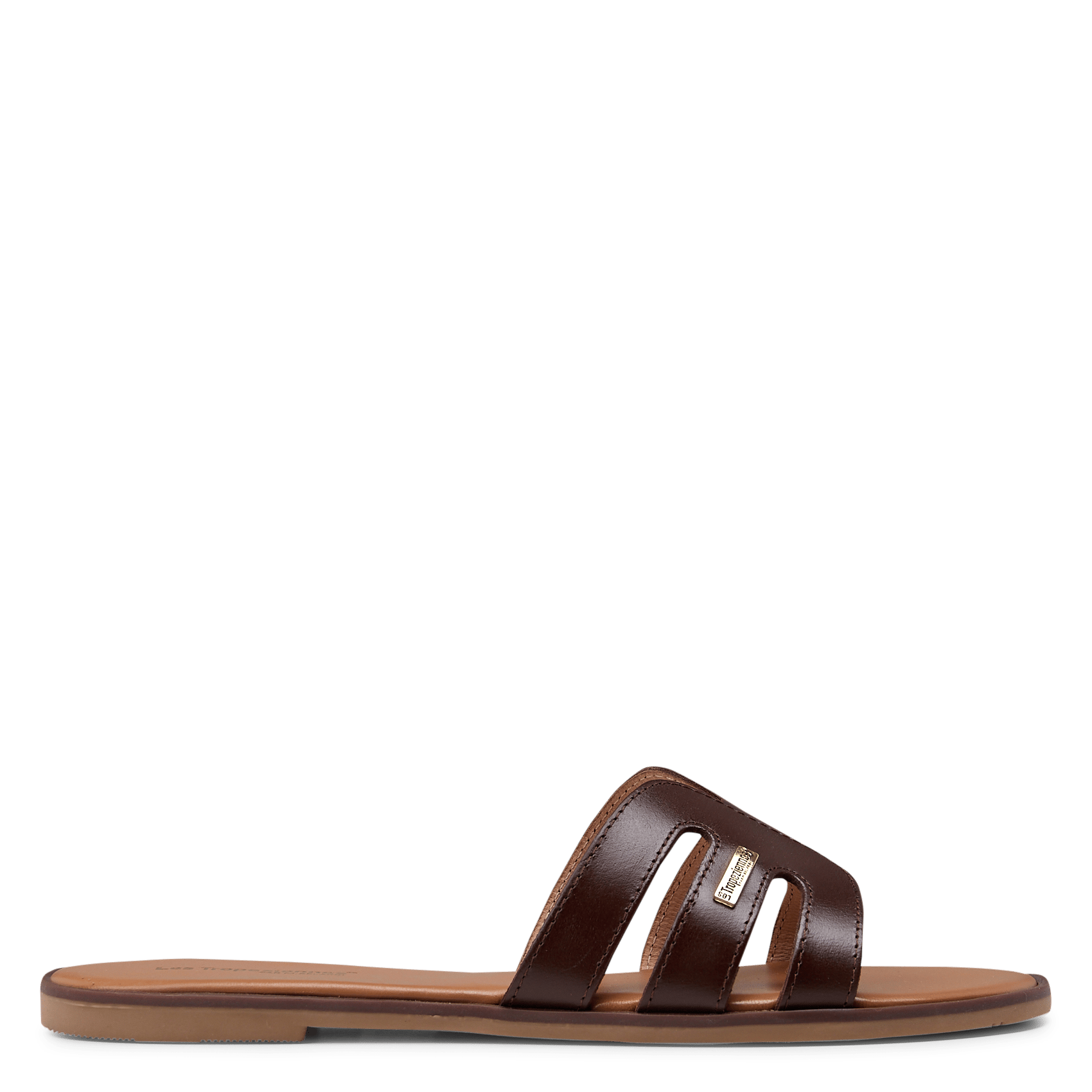 Flat plain leather mules LES TROPEZIENNES PAR M.BELARBI