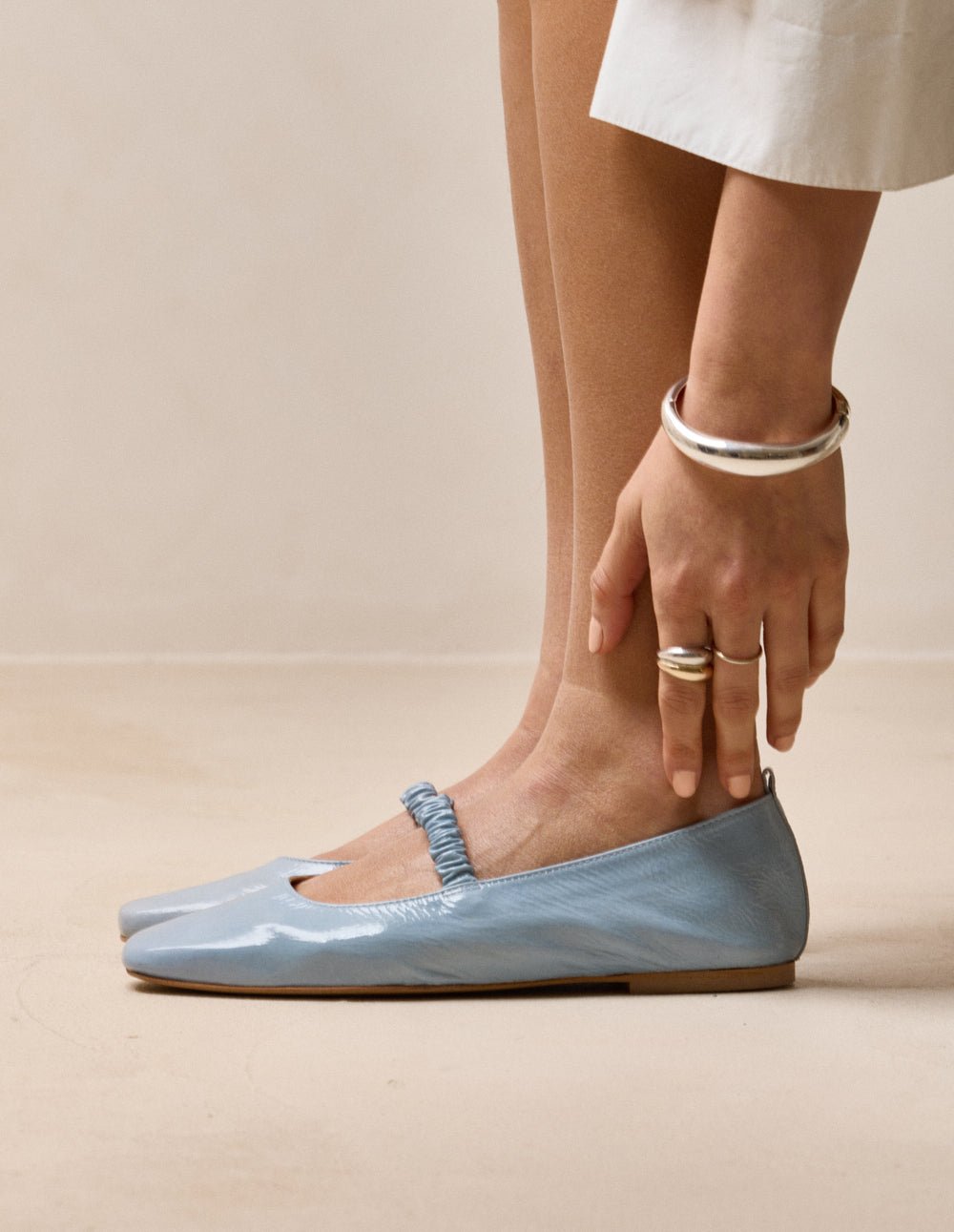 Ballerines ODAJE Bleu