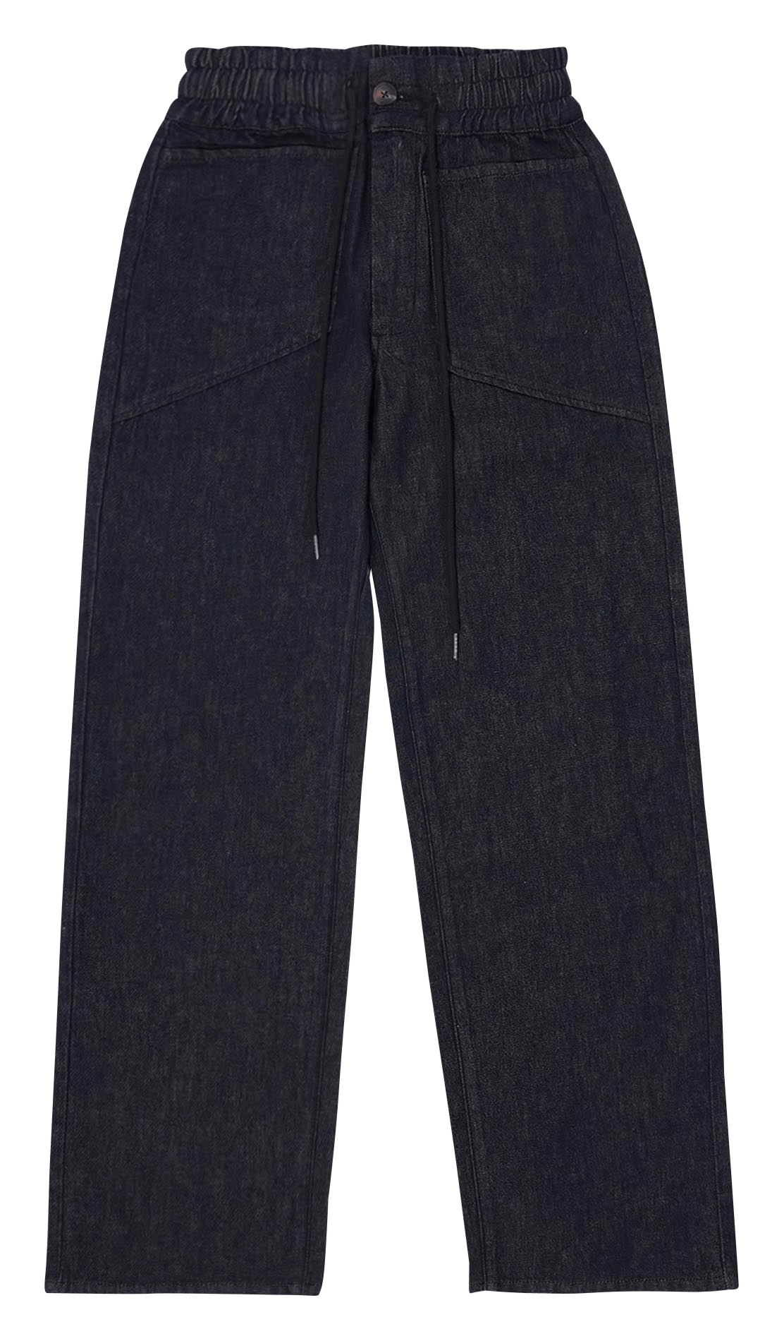 Pantalon large en coton WILD Bleu