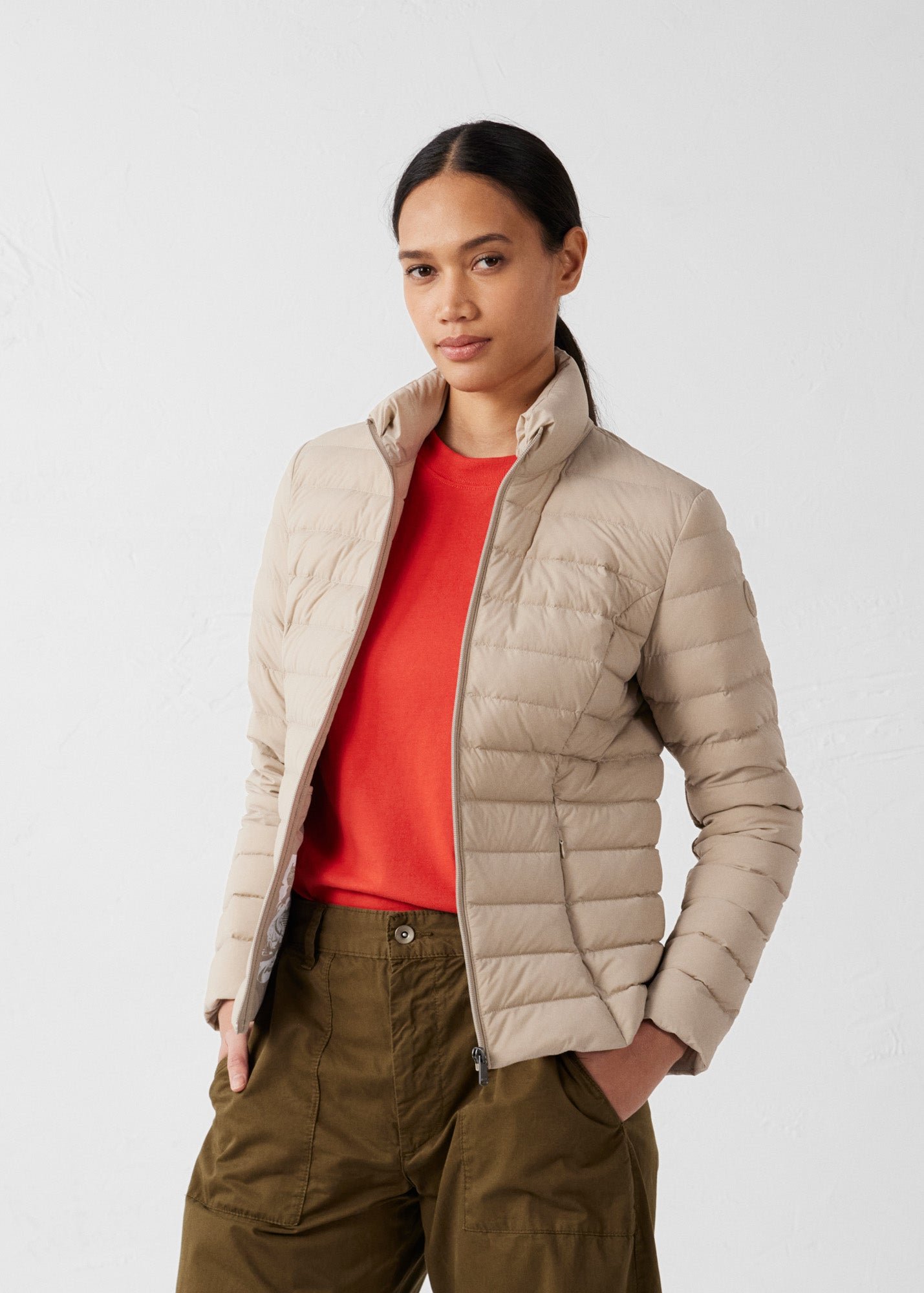 Doudoune stretch légère maia JOTT Beige