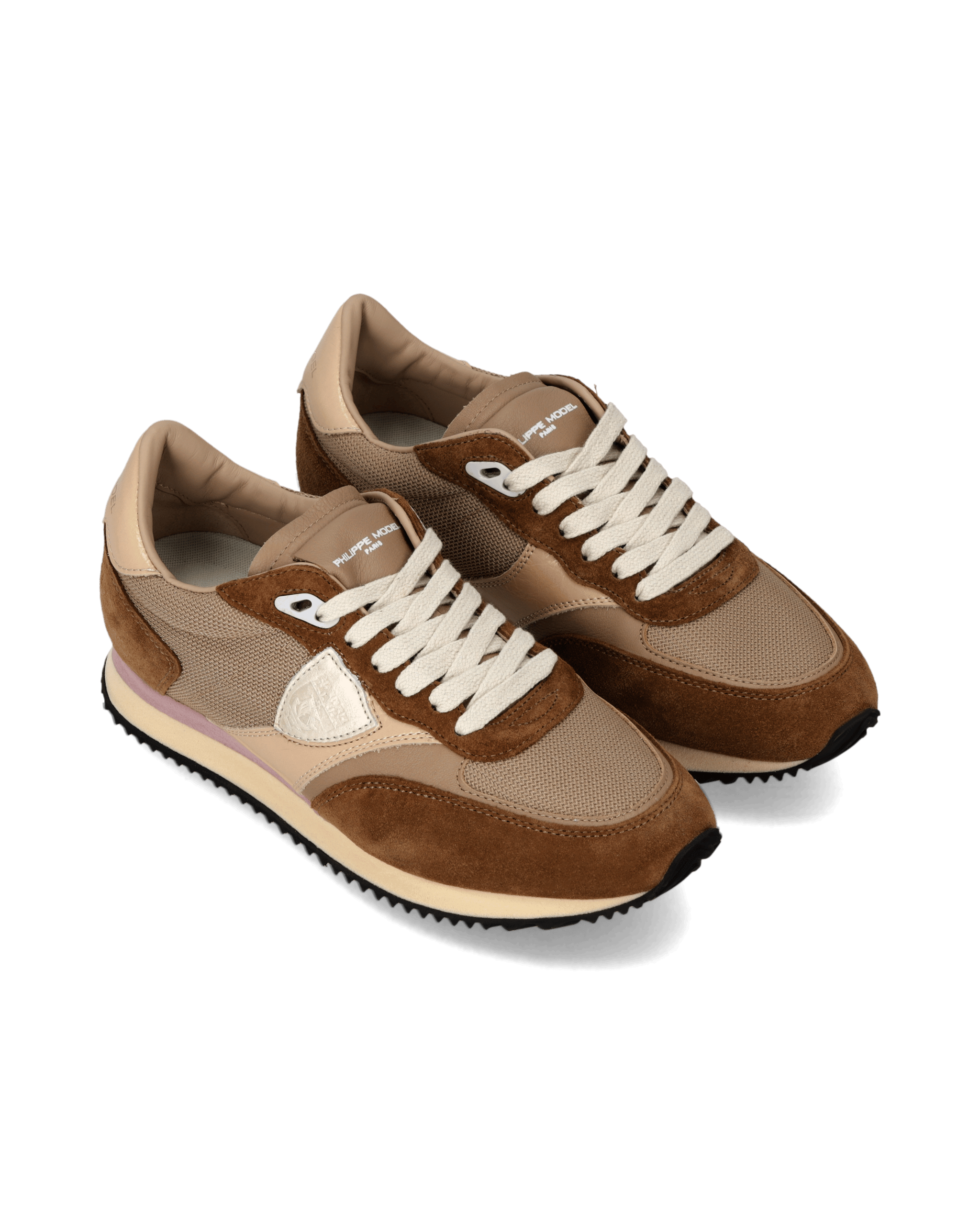 Sneakers blville running PHILIPPE MODEL Marron