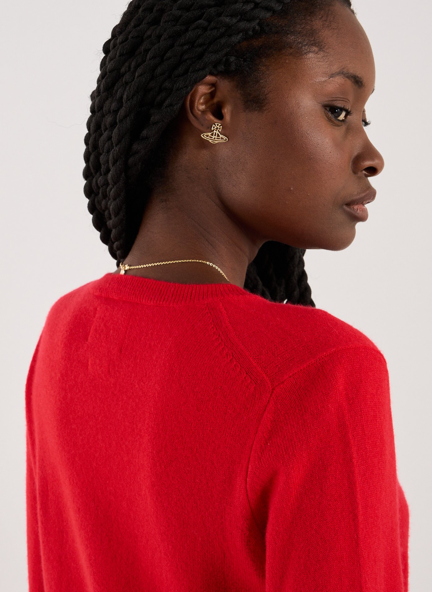 Cashmere sweater AU PRINTEMPS PARIS Red