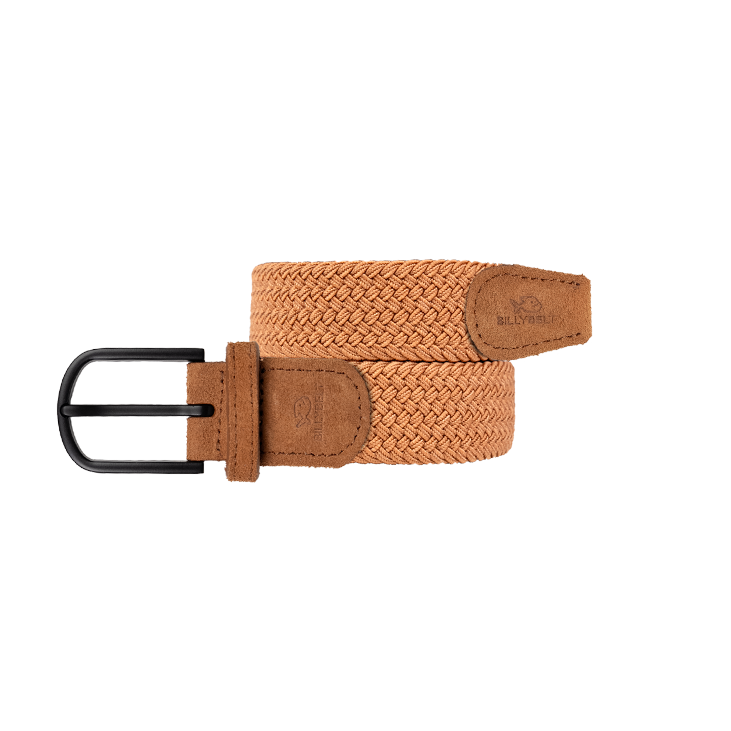Braided plain suede belt BILLYBELT