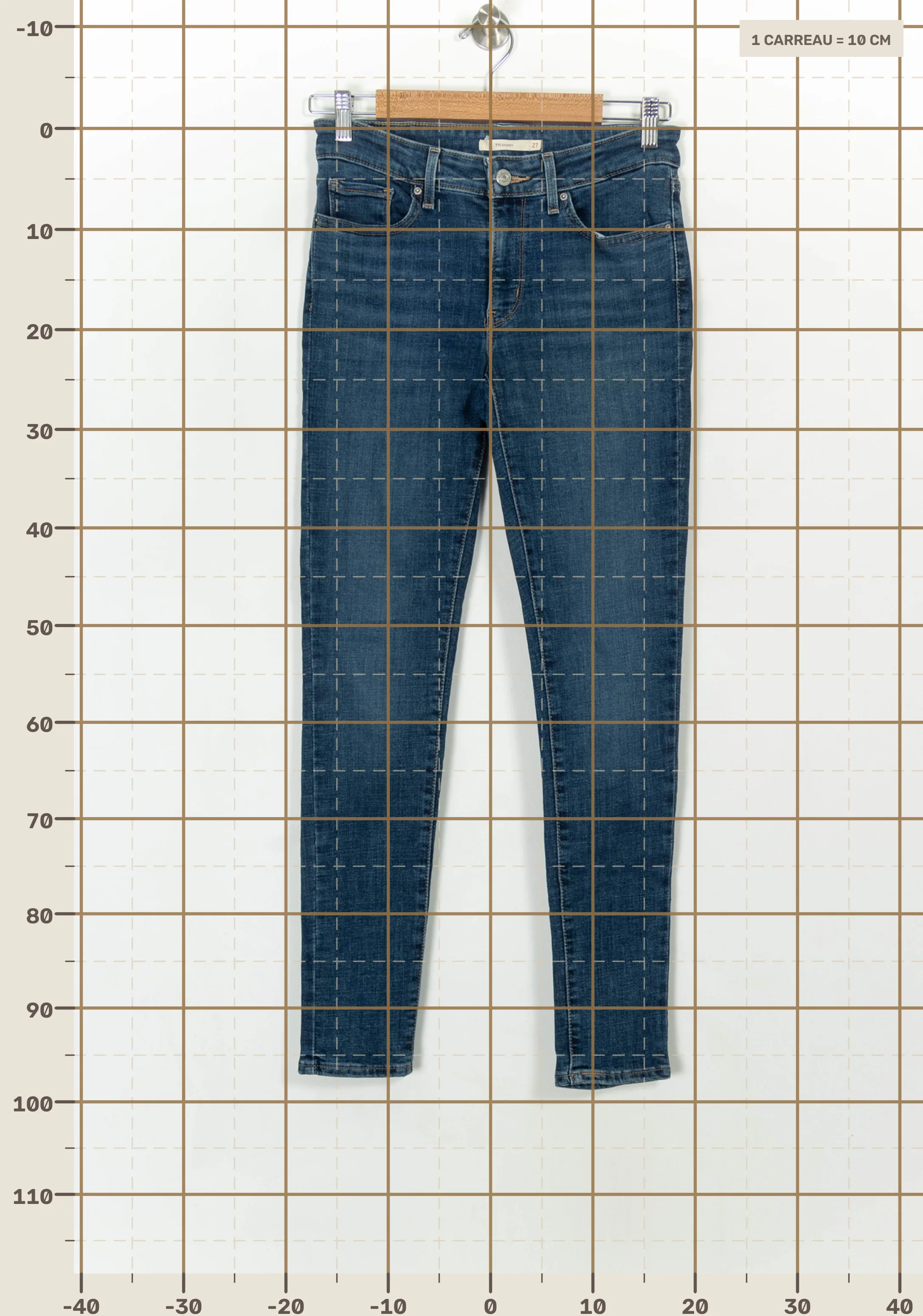 Jeans LEVI'S - Seconde main Blue