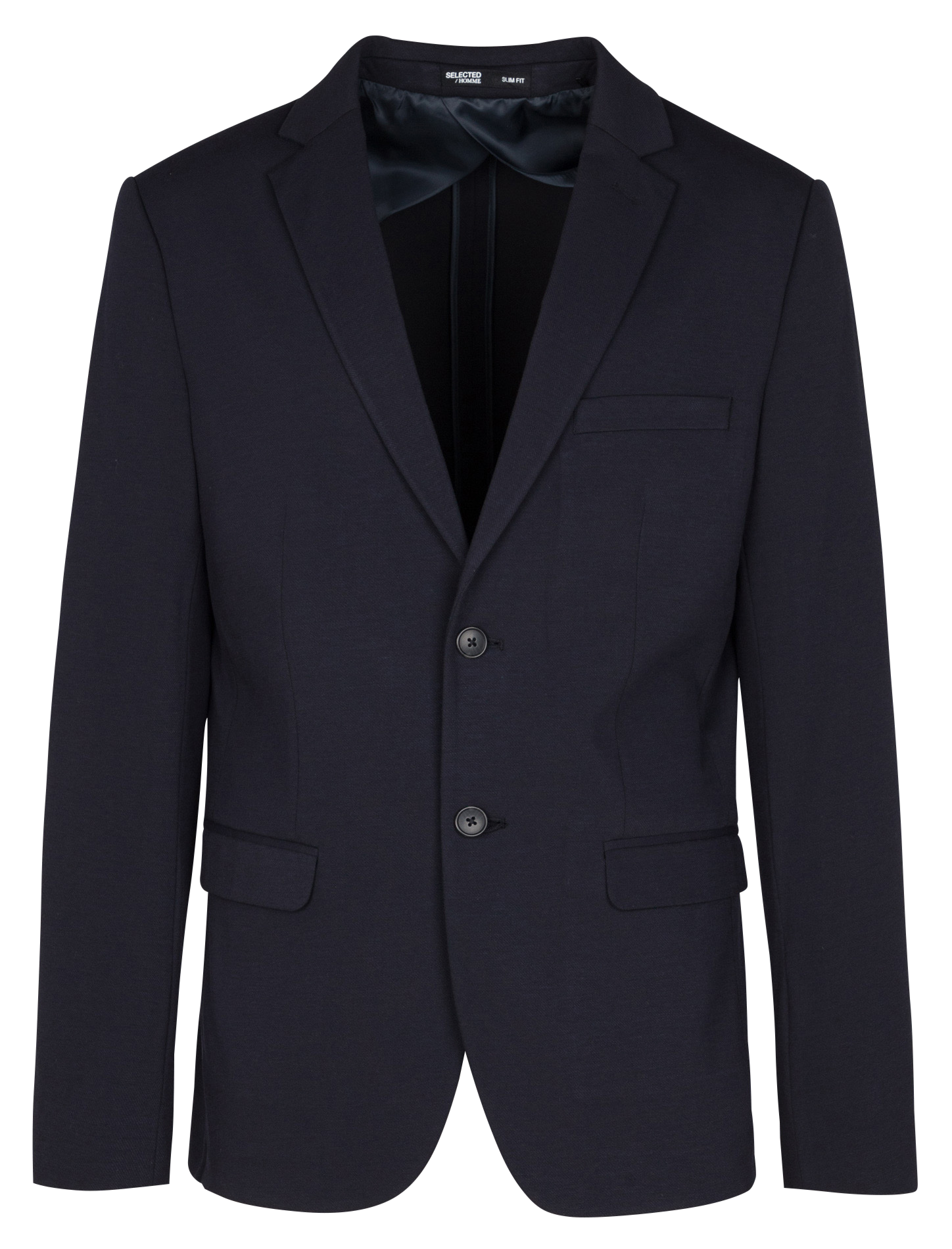 Taillierte Blazerjacke SELECTED Blau