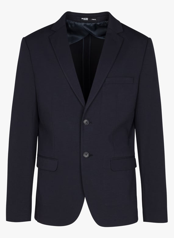 Fitted blazer jacket Blue Selected Men Place des Tendances