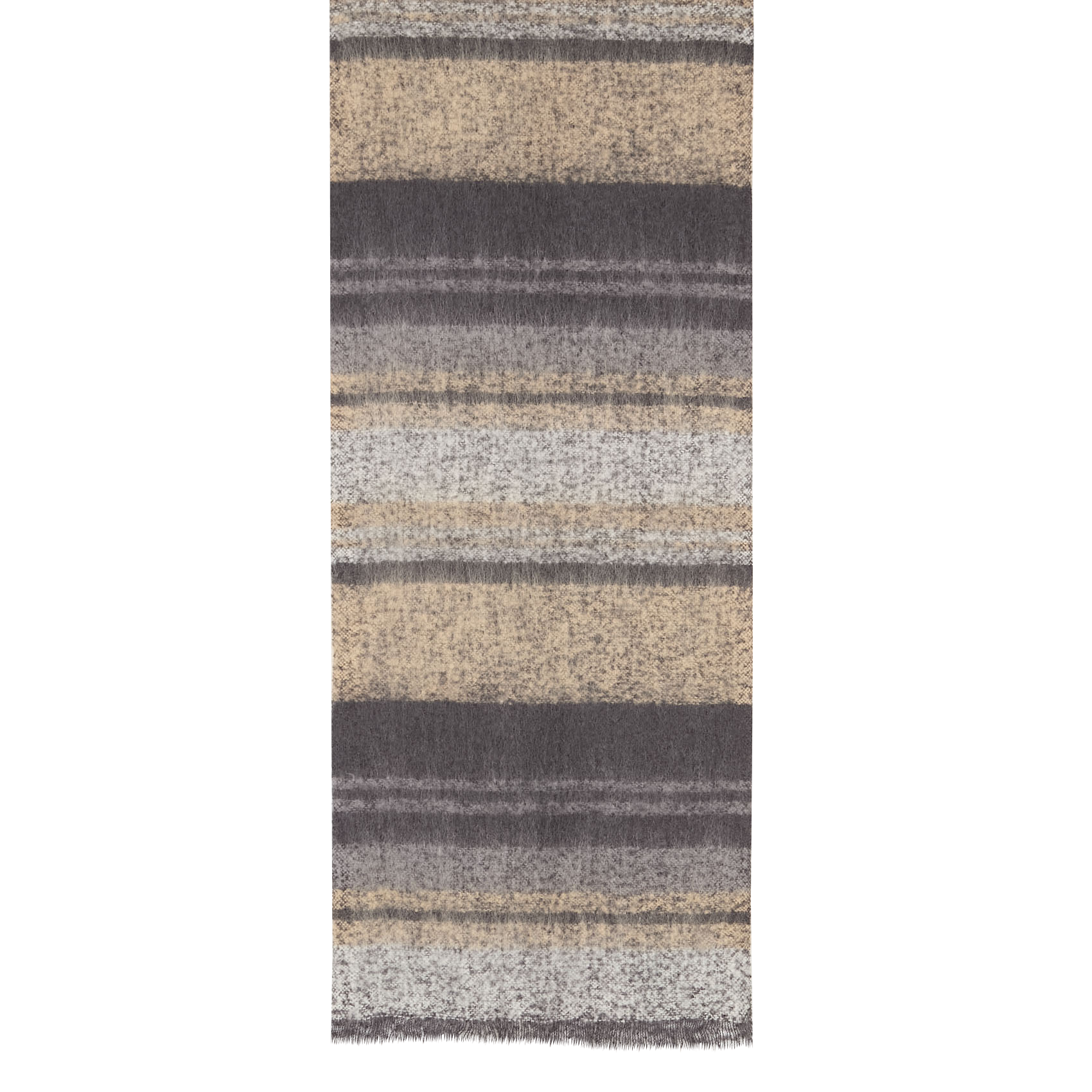 Echarpe à rayures SELECTED Doré