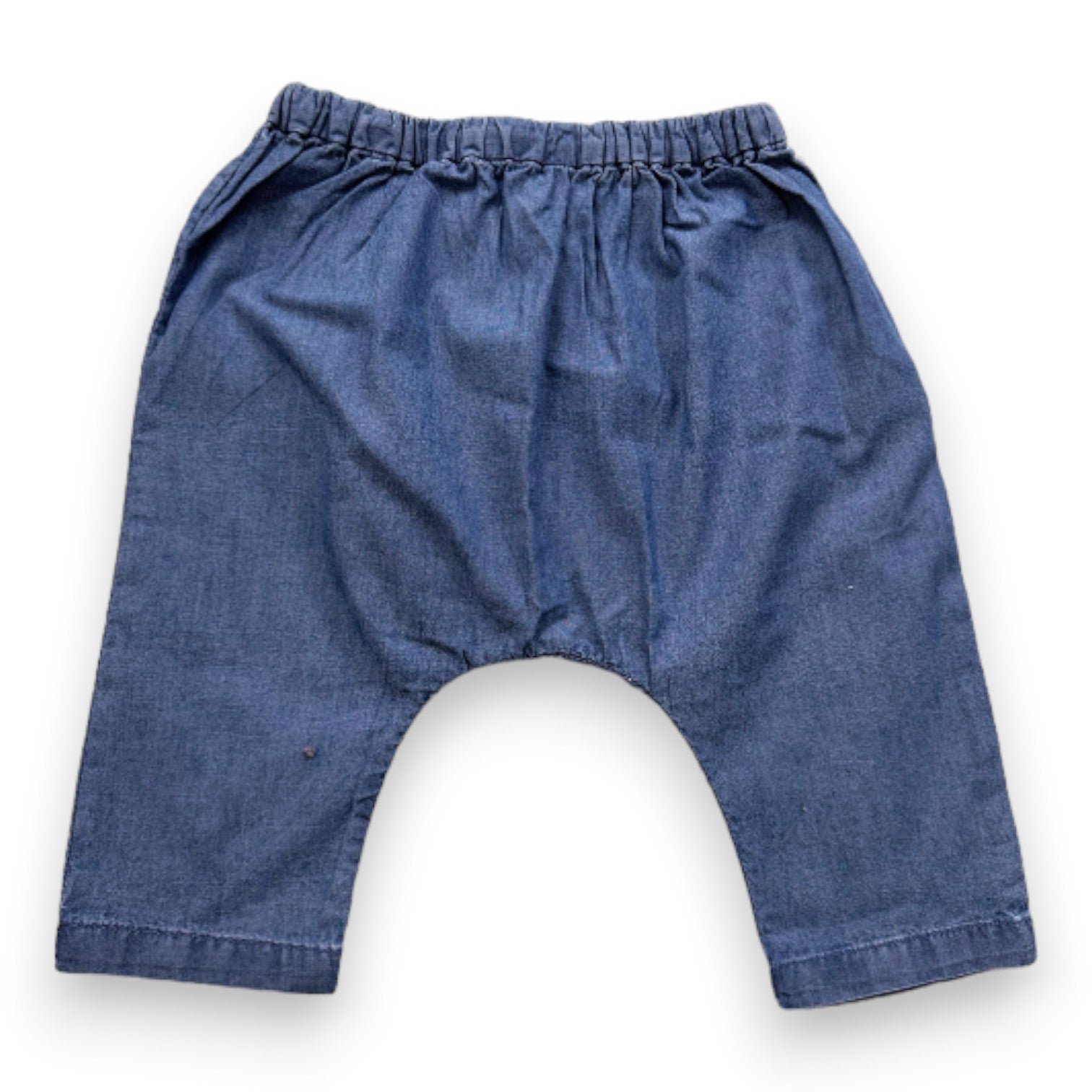 Blue baby pants - 6 months BONPOINT - Seconde Main Blue