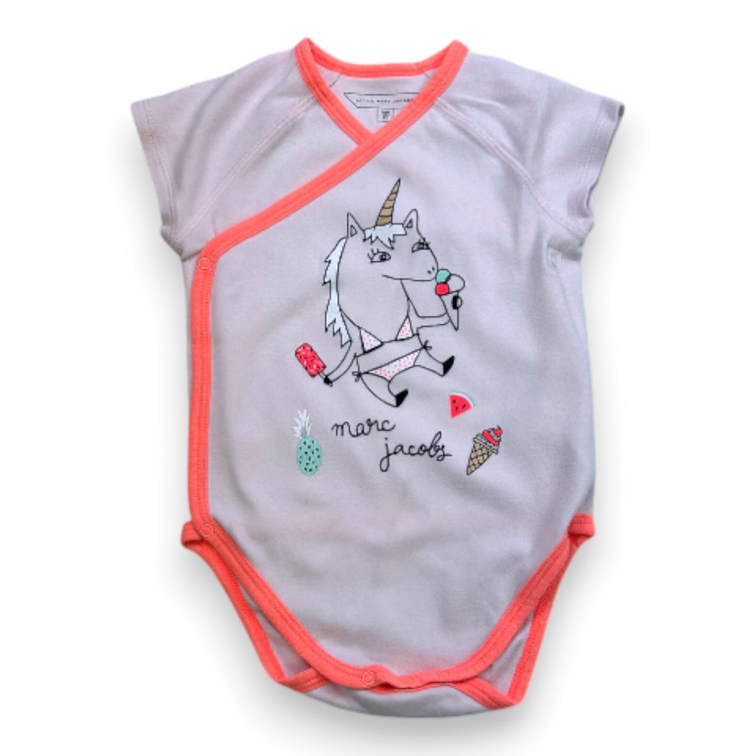 Pink baby bodysuit - 18 months MARC JACOBS - Seconde Main Pink