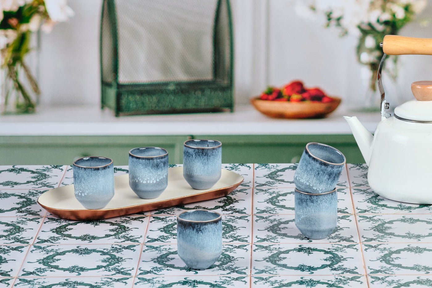 Genesis 8cl Cup - Set of 6 BJORN Blue